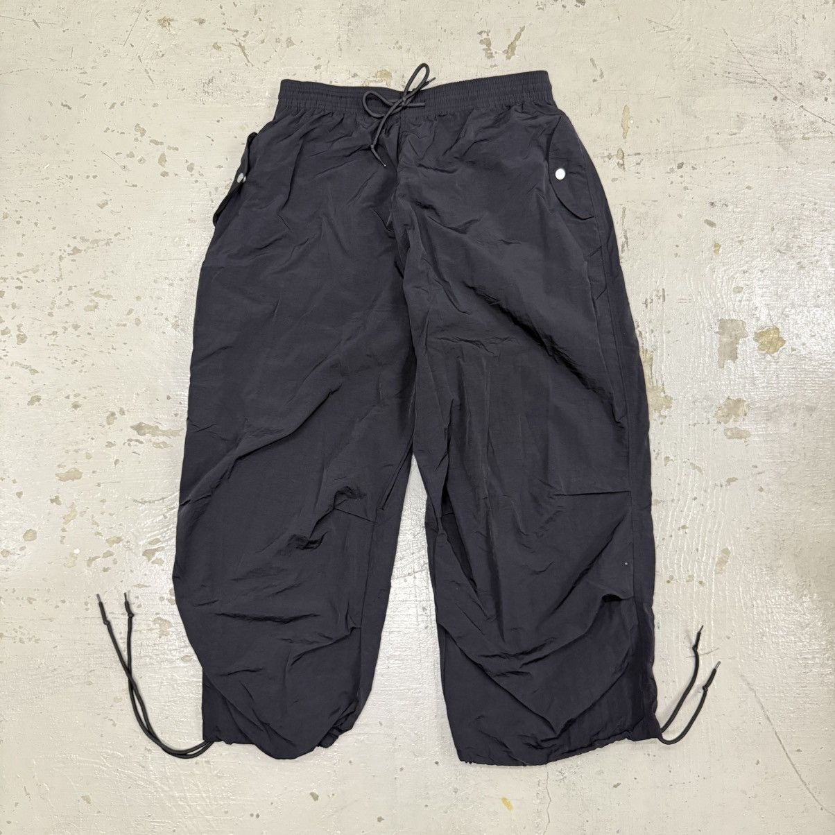 Japanese Brand Rhodium Parachute Pants Chrome Heart Inspired by HALHAM Size US 34 / EU 50 - 1 Thumbnail