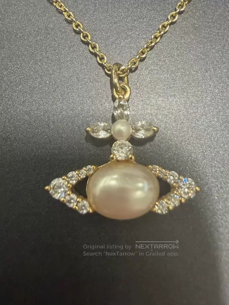 Vivienne Westwood Vivienne Westwood Saturn Necklace Size ONE SIZE - 2 Thumbnail
