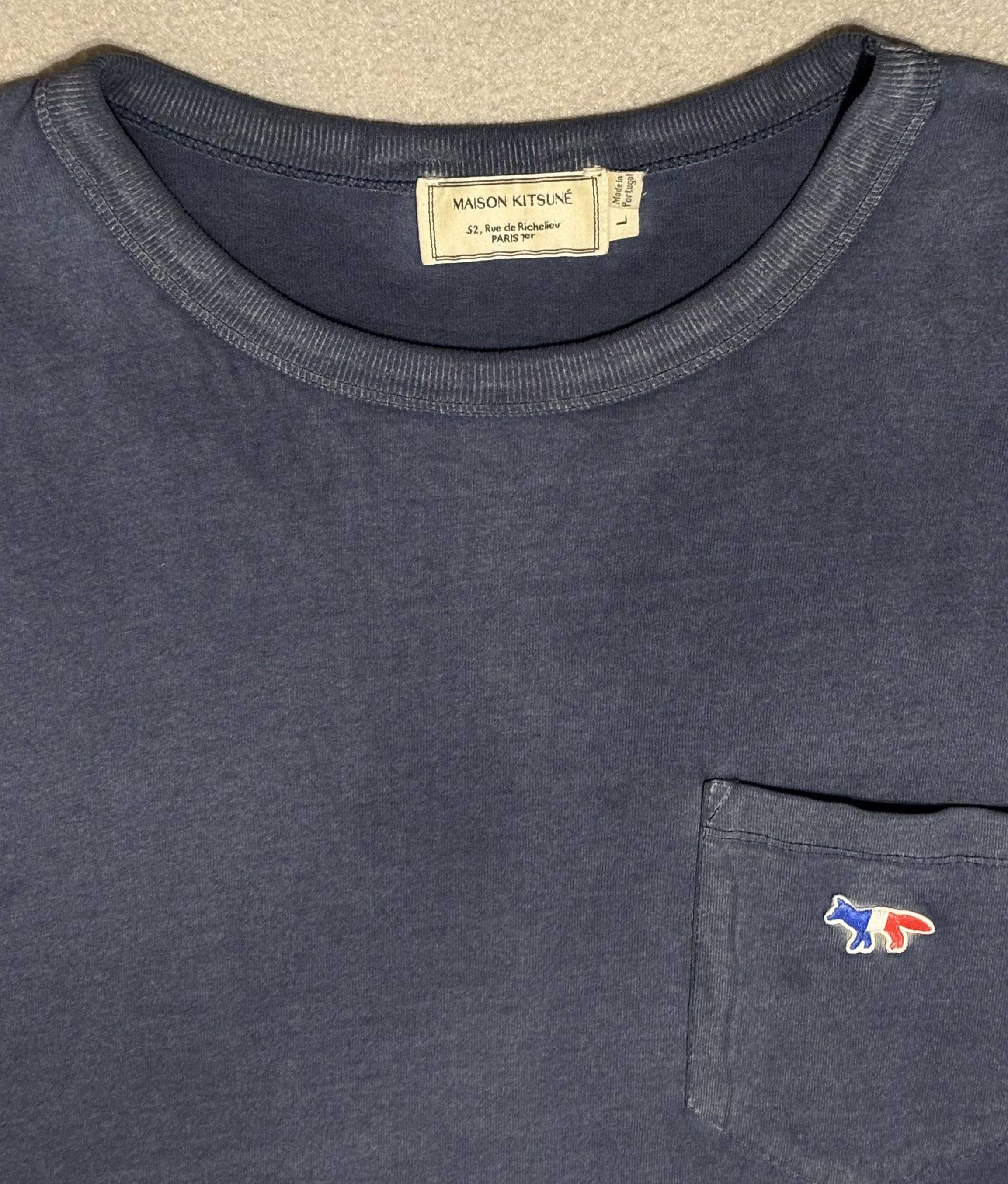 Maison Kitsune Maison Kitsune T-shirt Size L Size US L / EU 52-54 / 3 - 12 Thumbnail