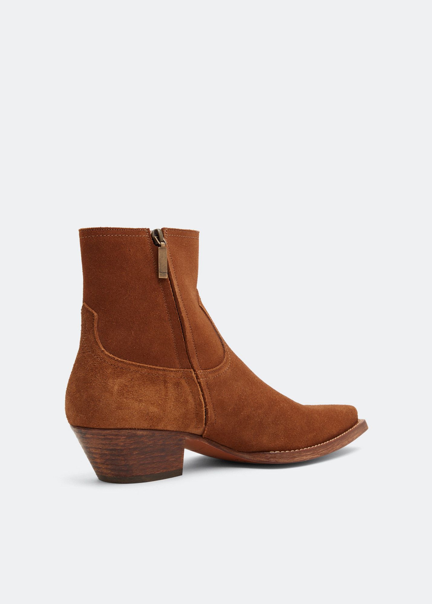 Saint Laurent Paris Chelsea Boots in Brown Size US 6 / EU 39 - 3 Thumbnail