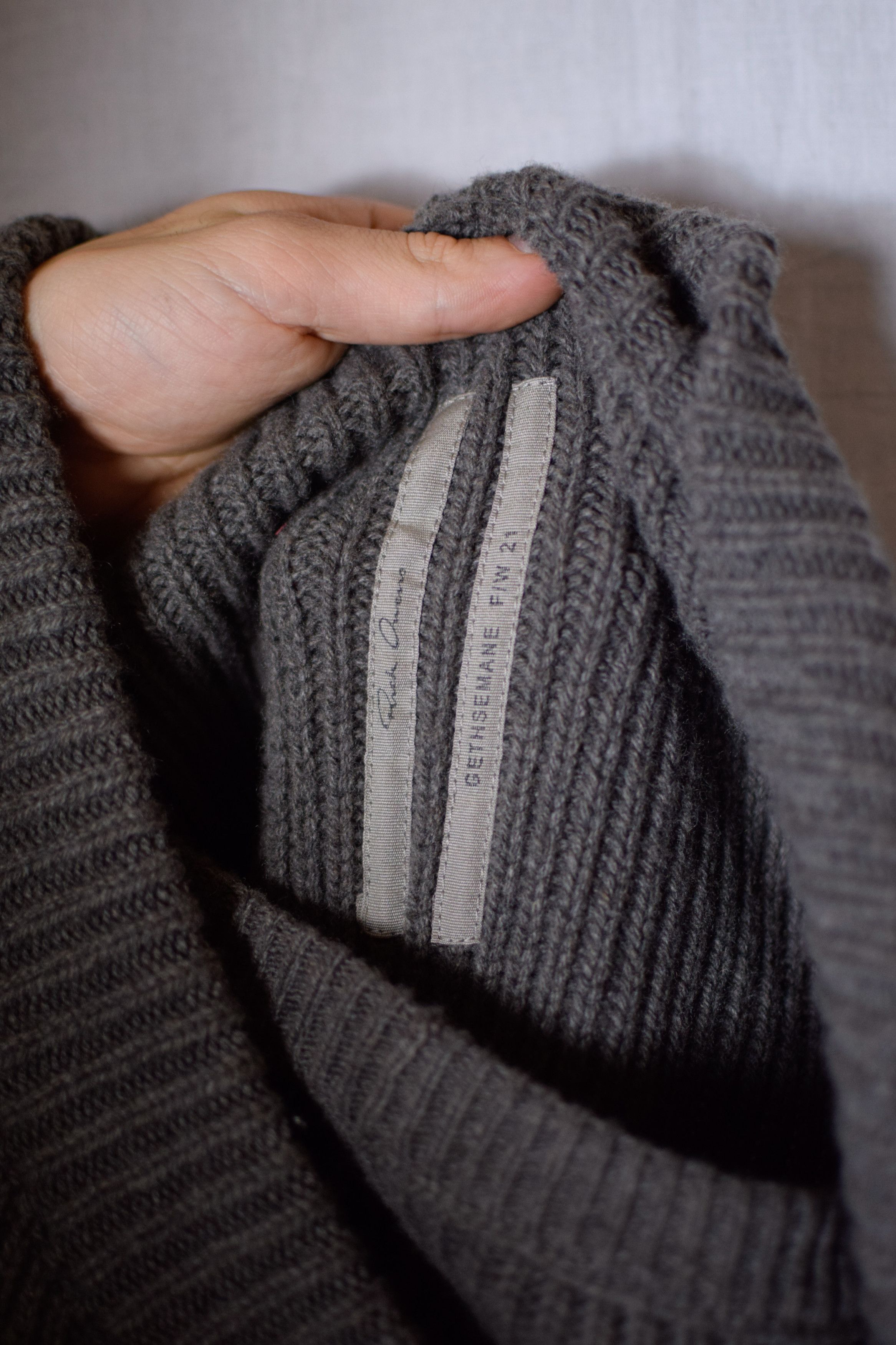 Rick Owens Rick Owens AW21 Banana Sweater - RR02A5608-WSBR Size US L / EU 52-54 / 3 - 14 Thumbnail