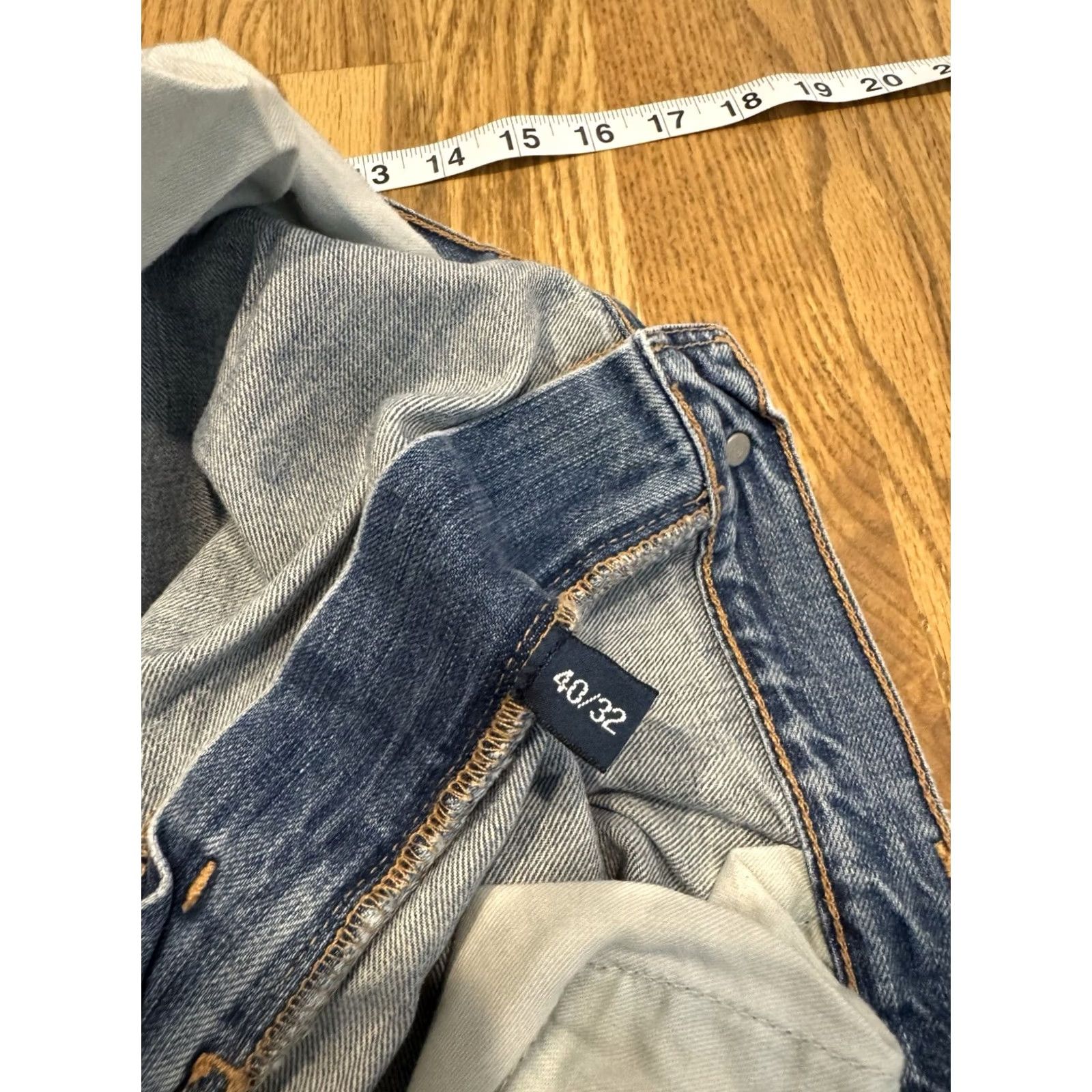 Polo Ralph Lauren VINTAGE Polo Ralph Lauren Jeans Co Mens 40x32 Denim Pants Blue Straight 90s USA Size US L / EU 52-54 / 3 - 5 Thumbnail