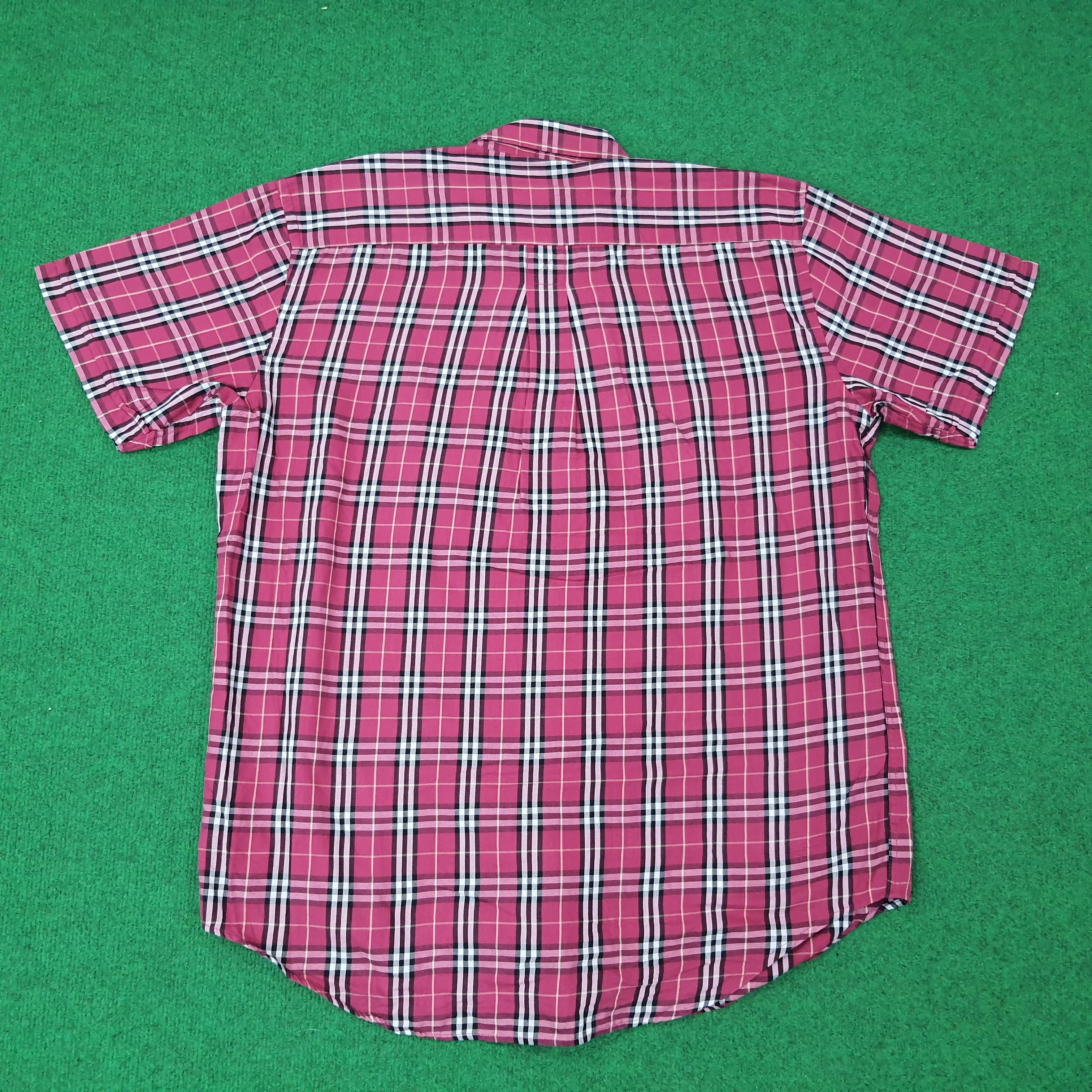 Burberry Vintage Burberry Nova Check Button Up Shirt C267N67 Size US L / EU 52-54 / 3 - 3 Thumbnail