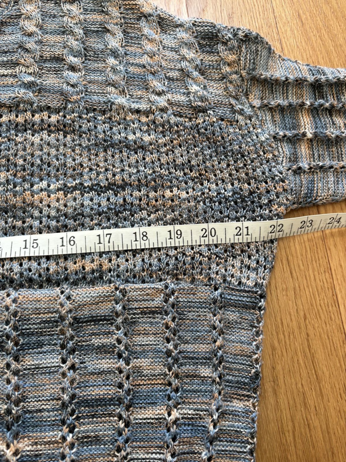 Other John Paul Richard Vintage 90s Y2K Textured 3D Knit Sweater M Size M / US 6-8 / IT 42-44 - 7 Thumbnail