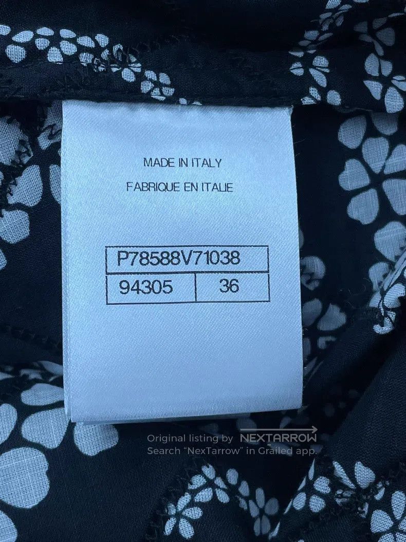 Chanel Chanel 25M black silk diamond plaid lapel long-sleeved jac Size XS / US 0-2 / IT 36-38 - 5 Thumbnail
