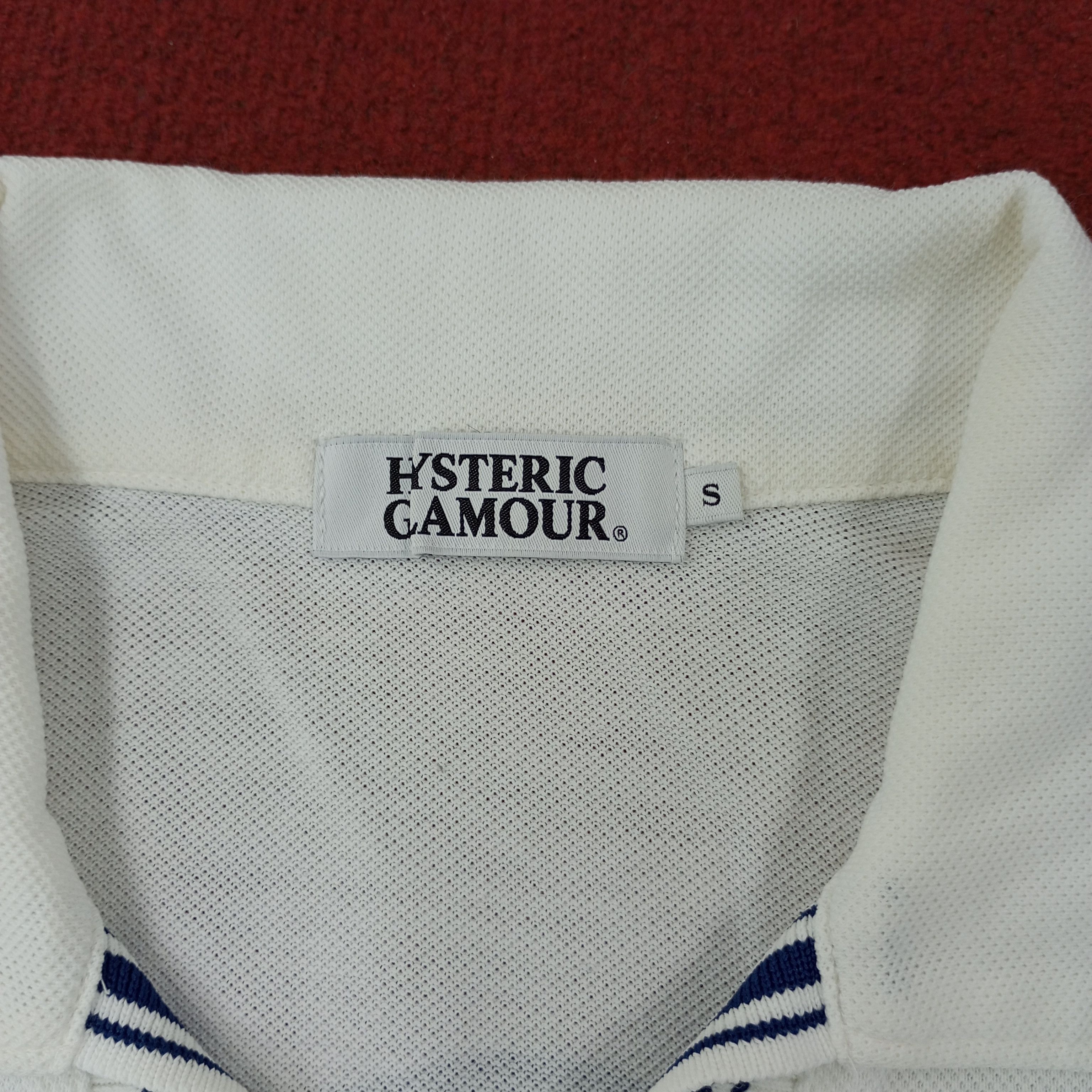 Hysteric Glamour × Japanese Brand × Vintage Hysteric Glamour Japanese Brand Polos c219n36 Size US XS / EU 42 / 0 - 5 Thumbnail