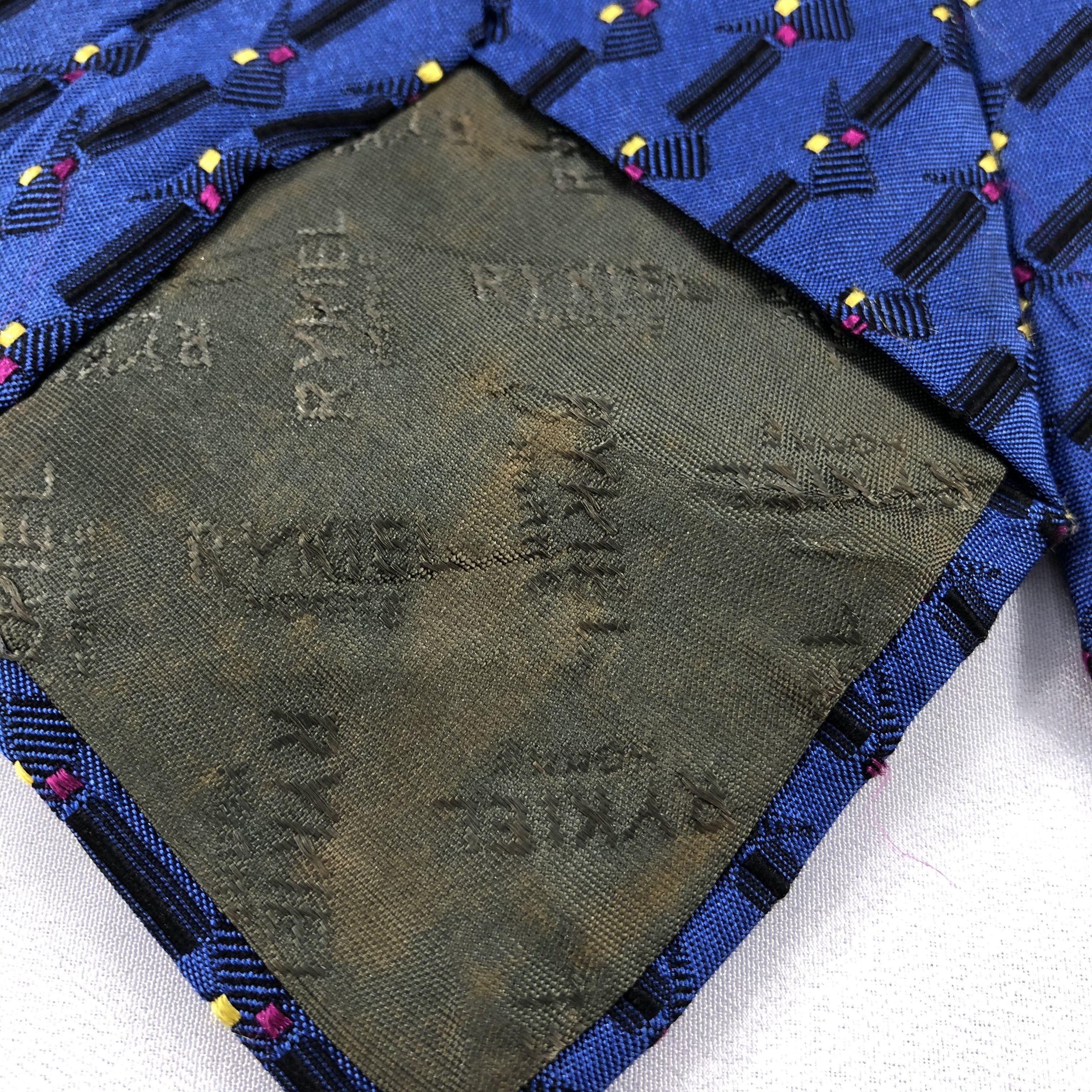 Sonia Rykiel × Vintage Rykiel Homme Silk Neck Ties T101 Size ONE SIZE - 4 Thumbnail