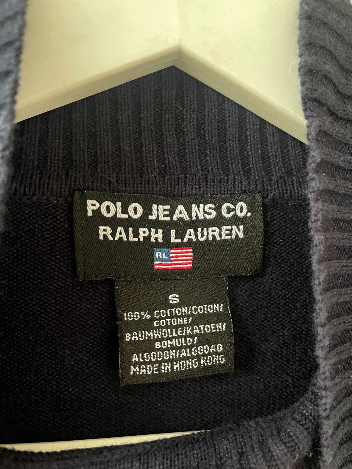 Polo Ralph Lauren Women's Vintage Sweater Polo Jean's Ralph Lauren Size S Size S / US 4 / IT 40 - 5 Thumbnail