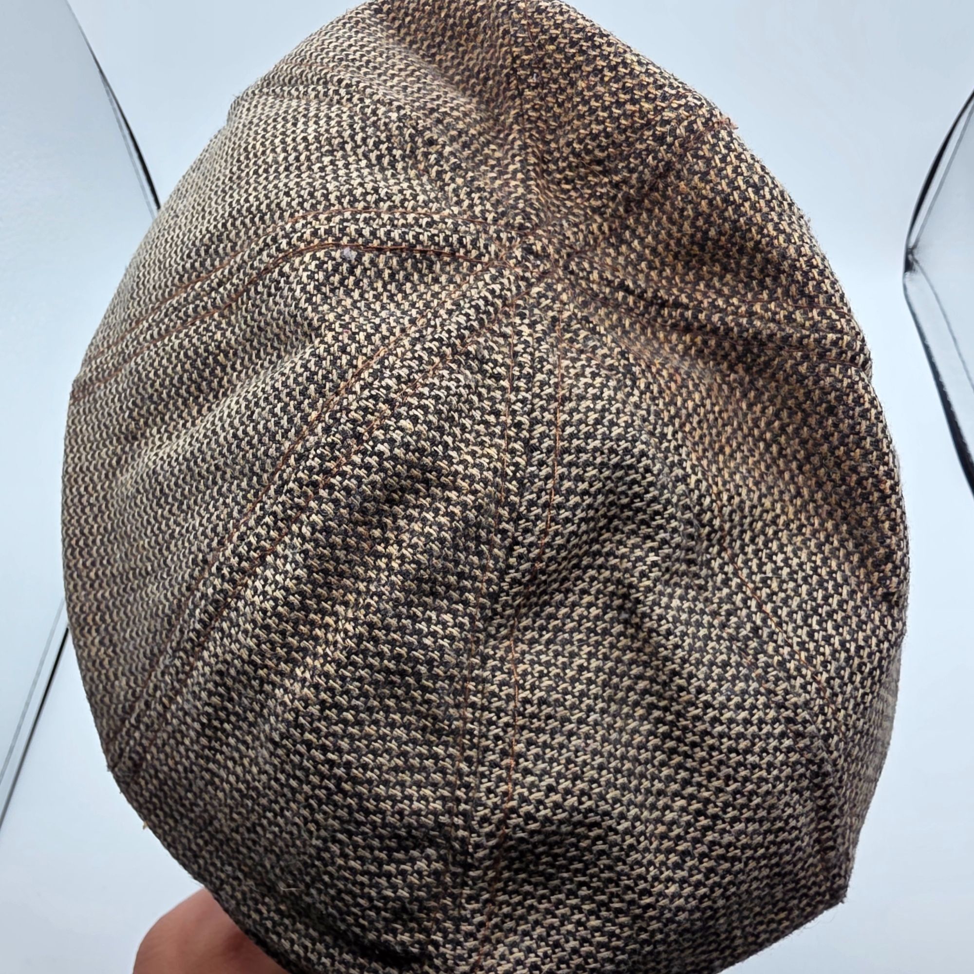 Other Dorfman Pacific Co Adults Large Wool Brown Newsboy Cabbie Ca Size ONE SIZE - 5 Thumbnail