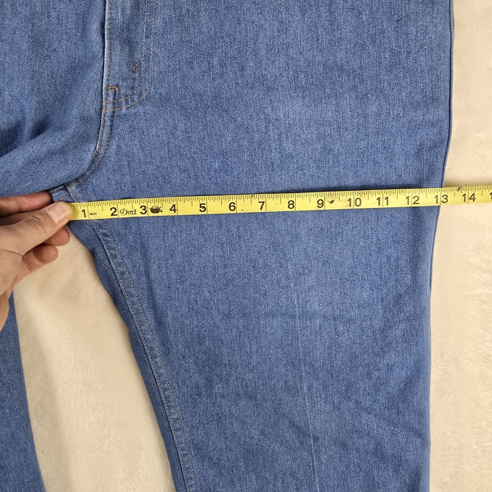 Levi's Vintage Levis Brown Tab Mens Blue Jeans 43415-4514 40x29 Size US 40 / EU 56 - 13 Thumbnail