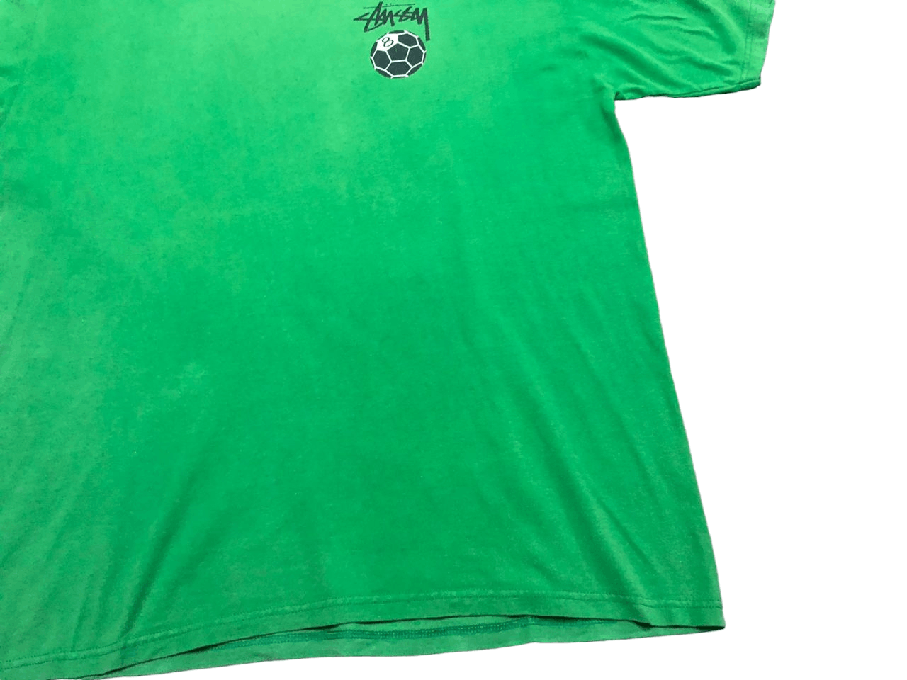 Stussy Vintage Y2K Stussy 8Ball Green T-shirt Sunfaded Size US XL / EU 56 / 4 - 13 Thumbnail