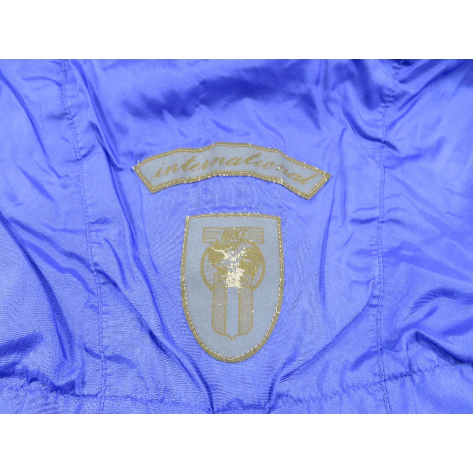 Nike NIKE International Jacket, Windbreaker, Purple Sz M 1990s Size M / US 6-8 / IT 42-44 - 6 Thumbnail