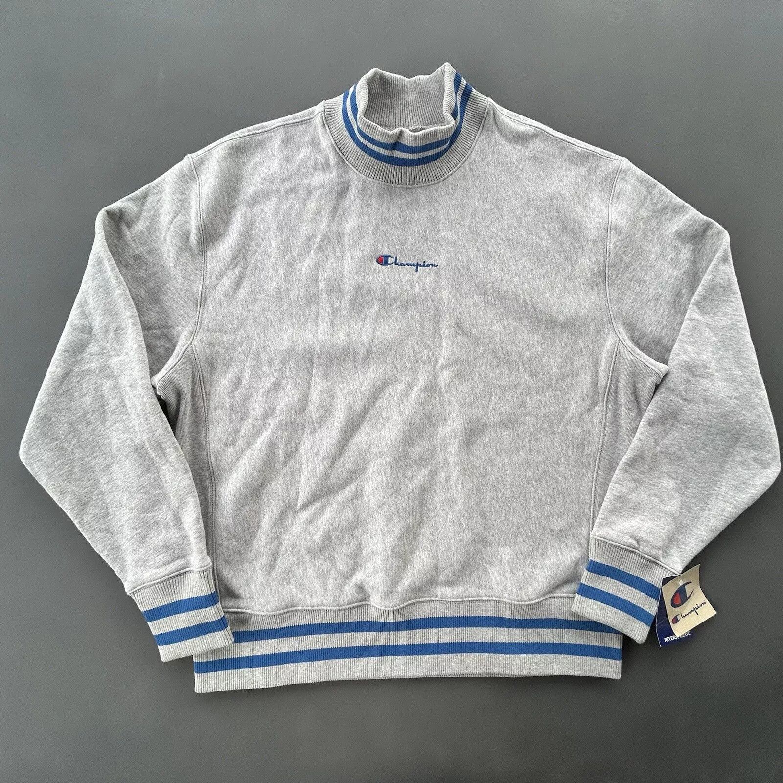 Champion Champion Reverse Weave Sweater Mens L Gray Size US L / EU 52-54 / 3 - 1 Thumbnail