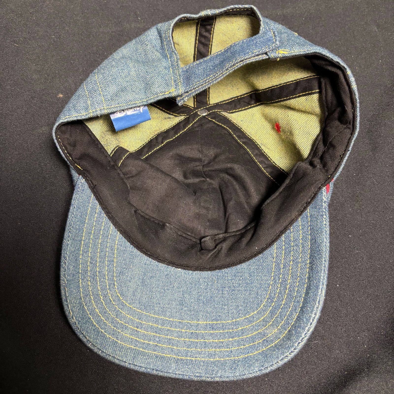 Disney Blue & Yellow Mickey Mouse Hat Size ONE SIZE - 5 Thumbnail
