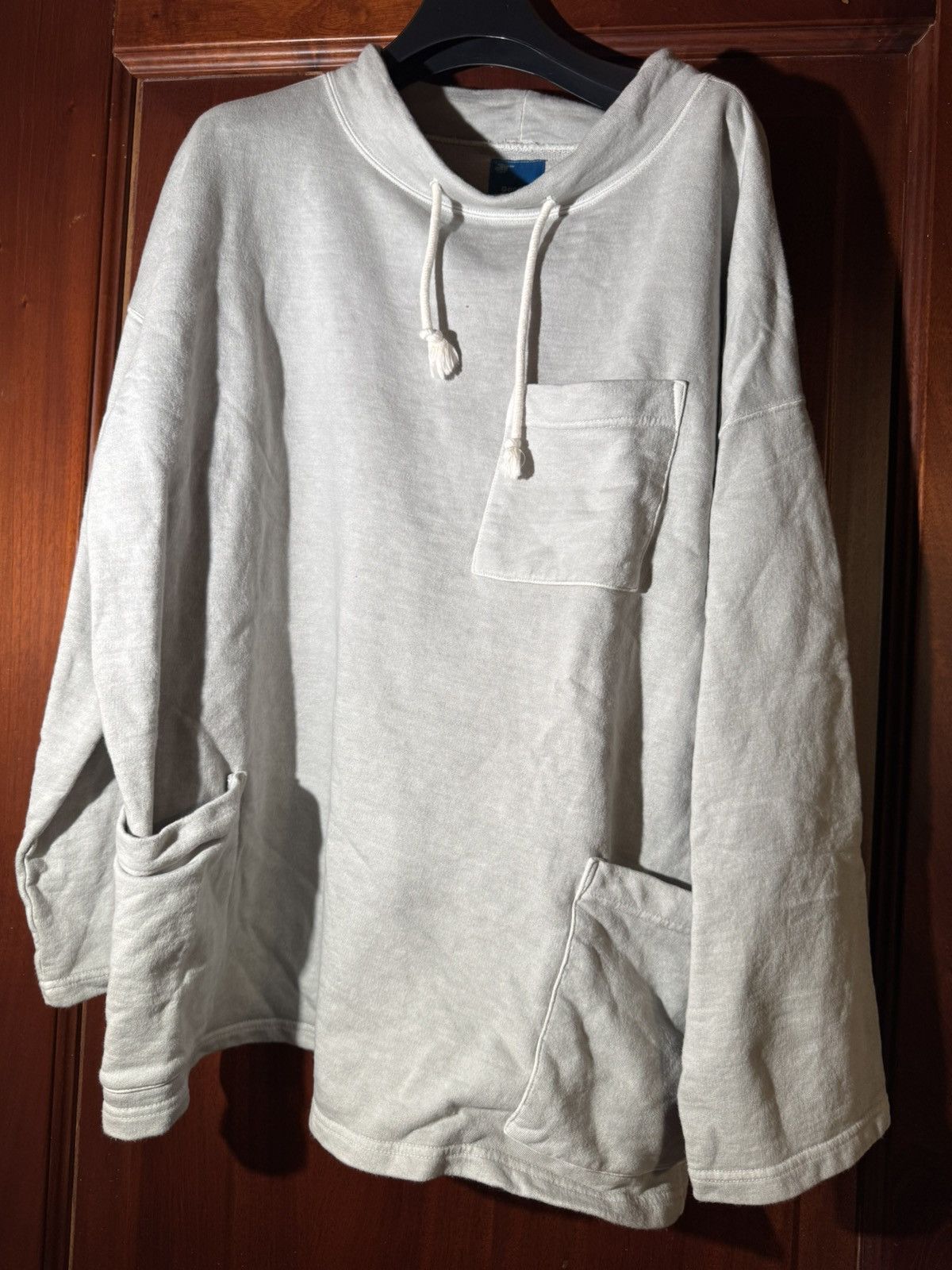 Good On Japan Usa Cotton Heavy Terry Funnel Sweatshirt L in Gray, Men's — image 5 of 6