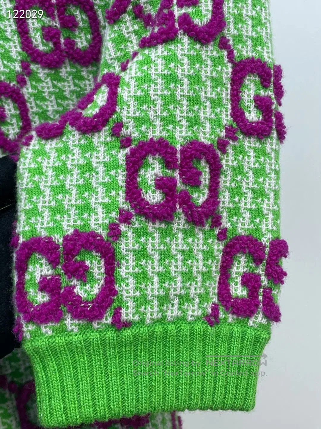 Gucci Gucci Double G Print Knit Dress. Size XS / US 0-2 / IT 36-38 - 3 Thumbnail