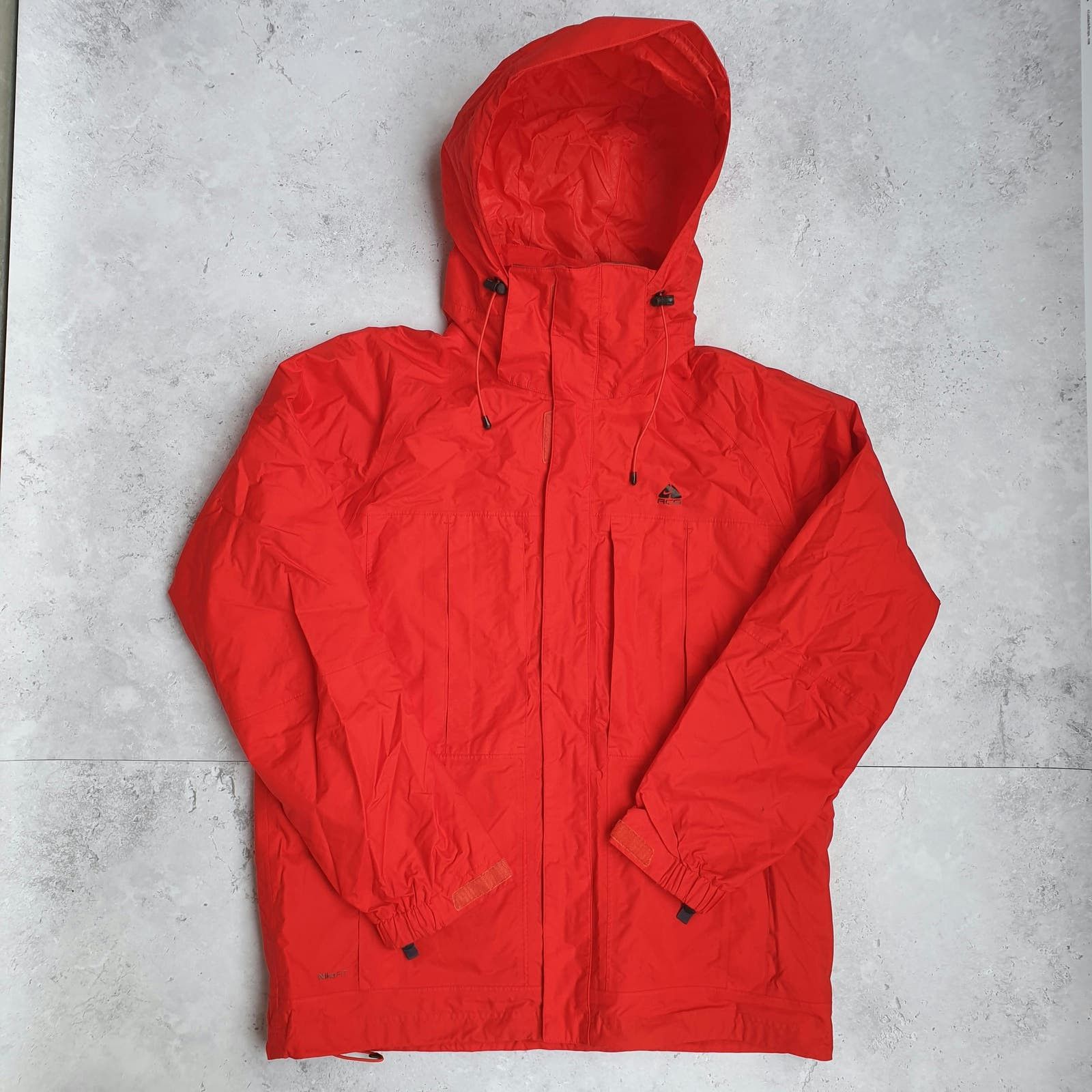 image of Nike Acg Two Layer Jacket In Red, Men's (Size Large)