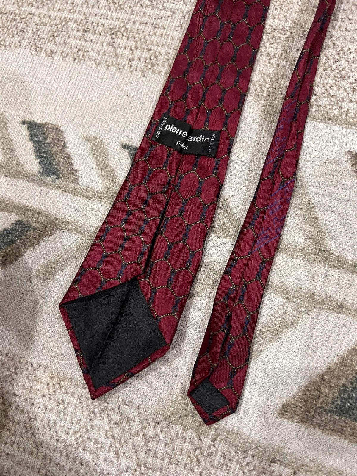 Pierre Cardin Vintage Pierre Cardin Silk Tie Size ONE SIZE - 4 Thumbnail