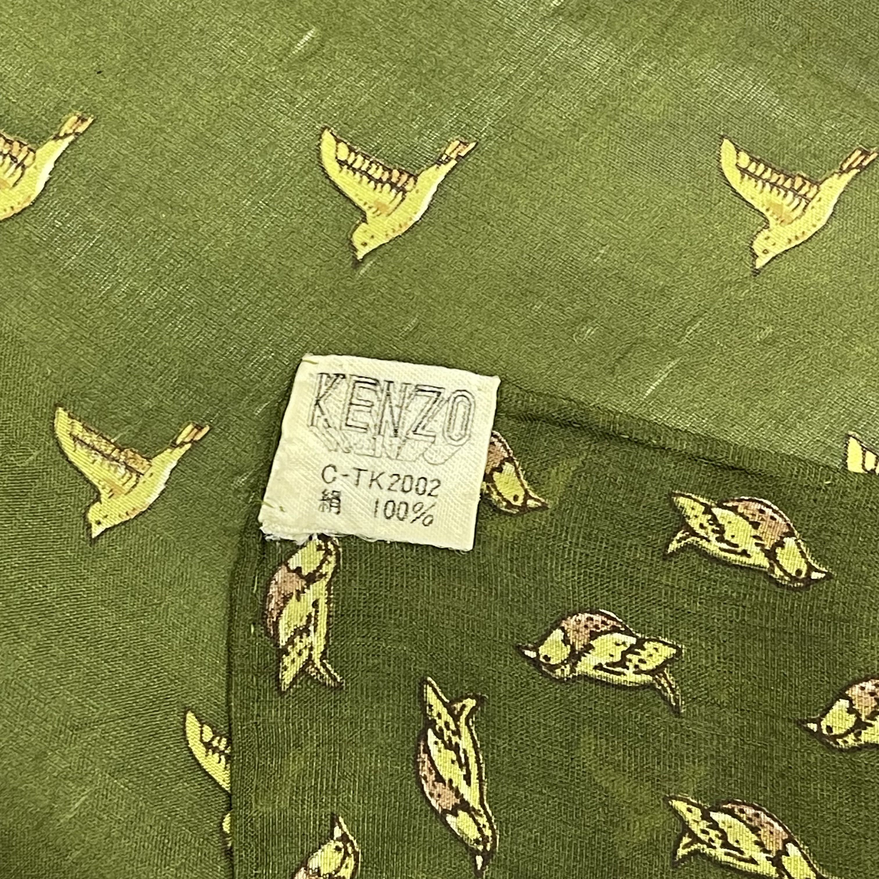 Kenzo Vintage Kenzo Silk Scarf - S7024 Size ONE SIZE - 7 Thumbnail