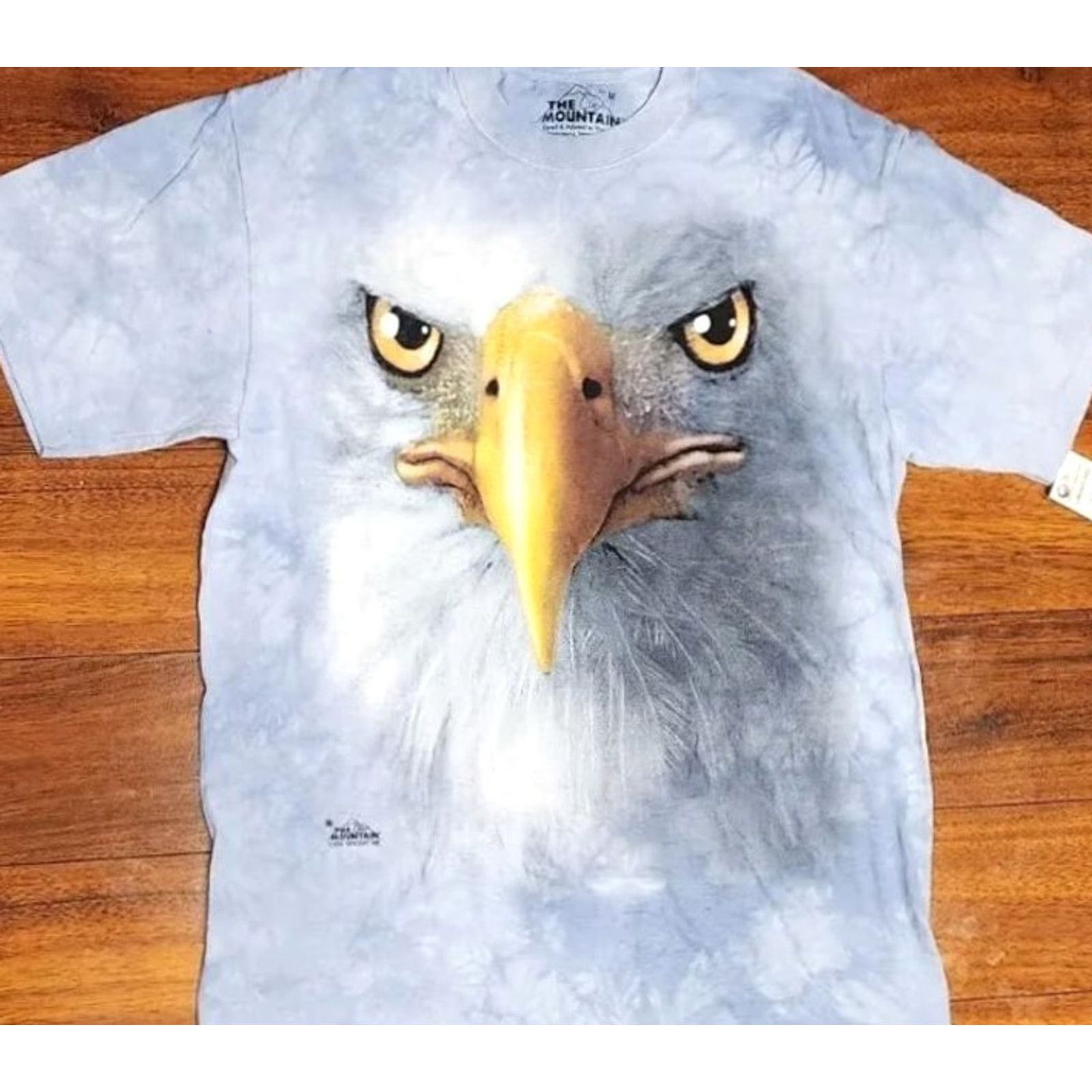 The Mountain VINTAGE The Mountain Eagle New T Shirt Men’s M Medium Tie Dye Blue NWT 2011 Size US M / EU 48-50 / 2 - 3 Thumbnail