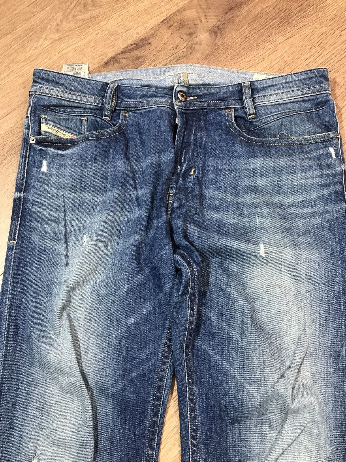 Diesel × Vintage Vintage Diesel Distressed Denim Pants Jeans Size US 36 / EU 52 - 3 Thumbnail