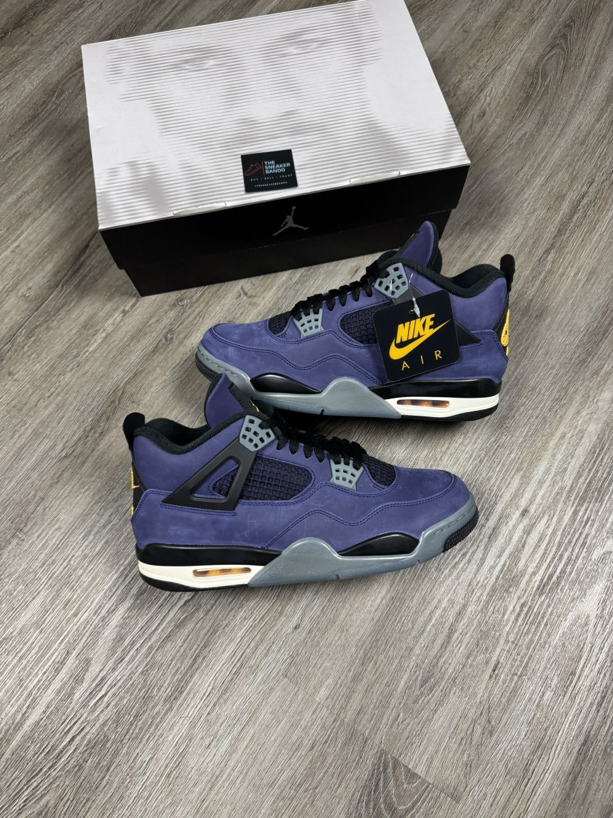 Jordan Brand Air Jordan 4 Retro Lakers Size 10.5 | Grailed