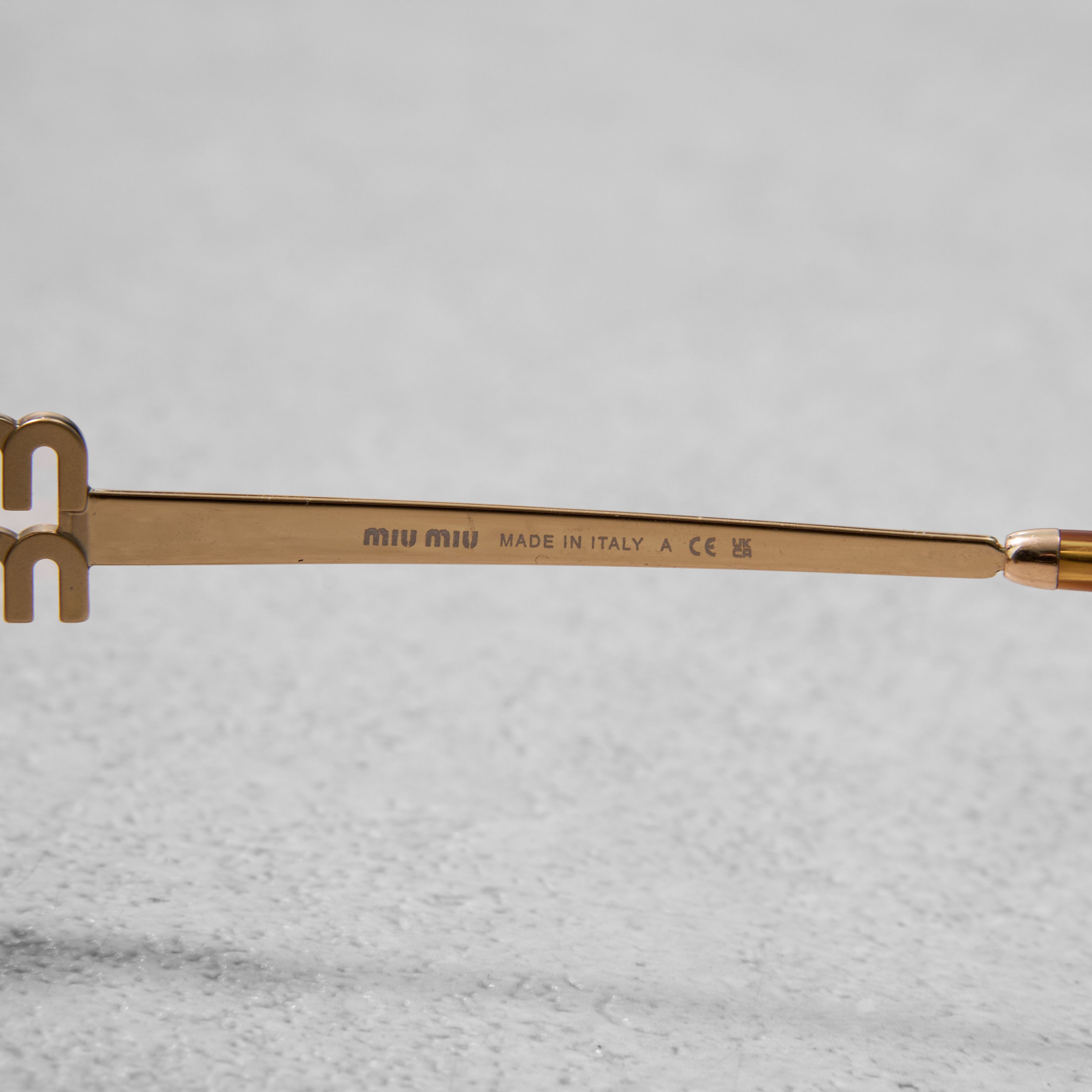 Miu Miu MIU MIU MU 54ZS 5AK40D Sunglasses Size ONE SIZE - 6 Thumbnail