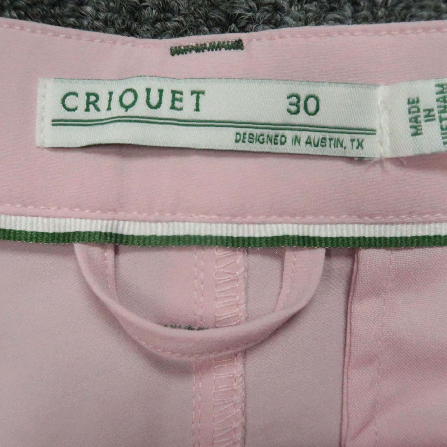 Vintage Criquet Shorts Mens 30 Pink NWT Moisture Wicking Performance Chino Anytime Size US 30 / EU 46 - 3 Thumbnail
