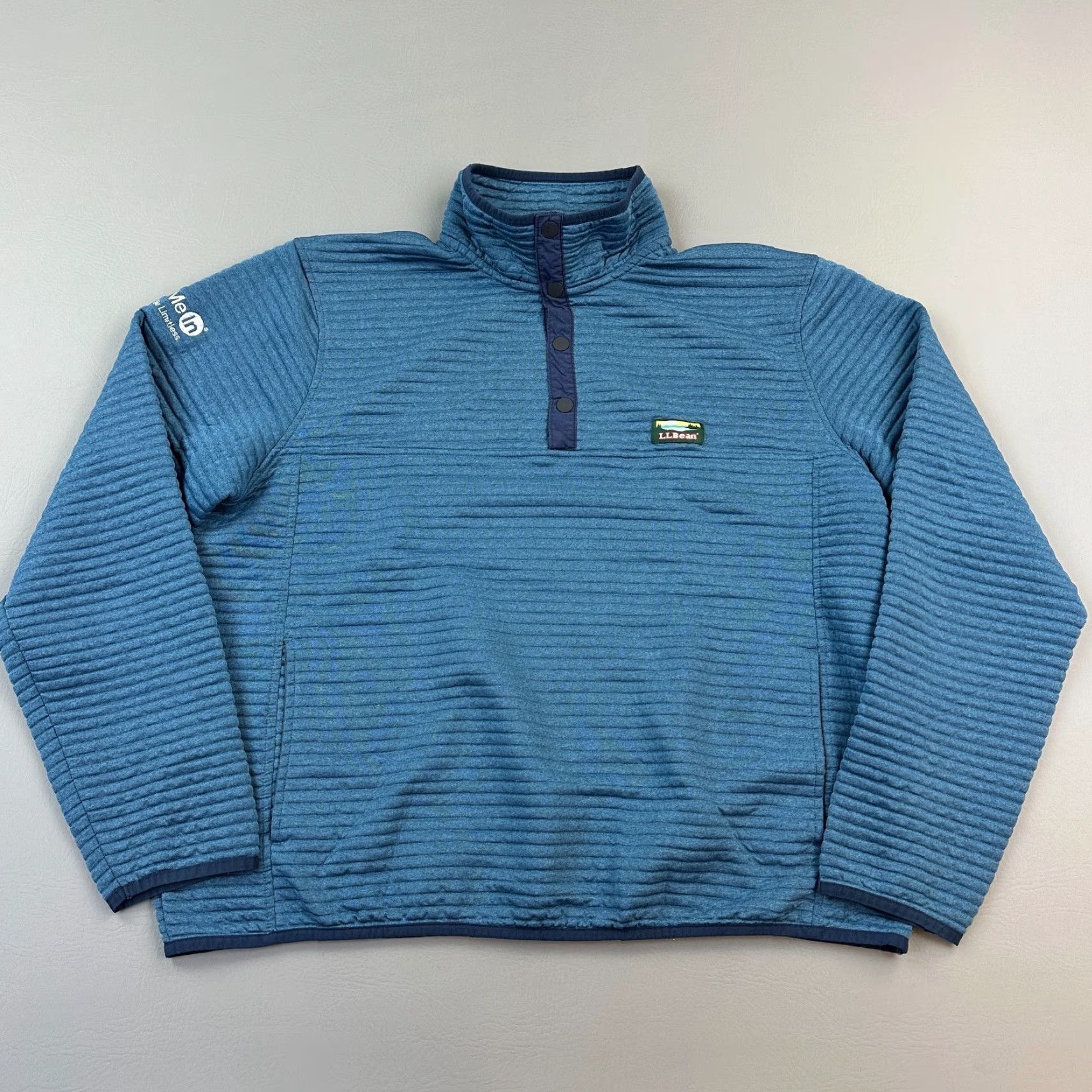 Vintage LL Bean Jacket Mens XL Airlight Knit 1/4 Snap Pullover Outdoor Size US XL / EU 56 / 4 - 2 Thumbnail