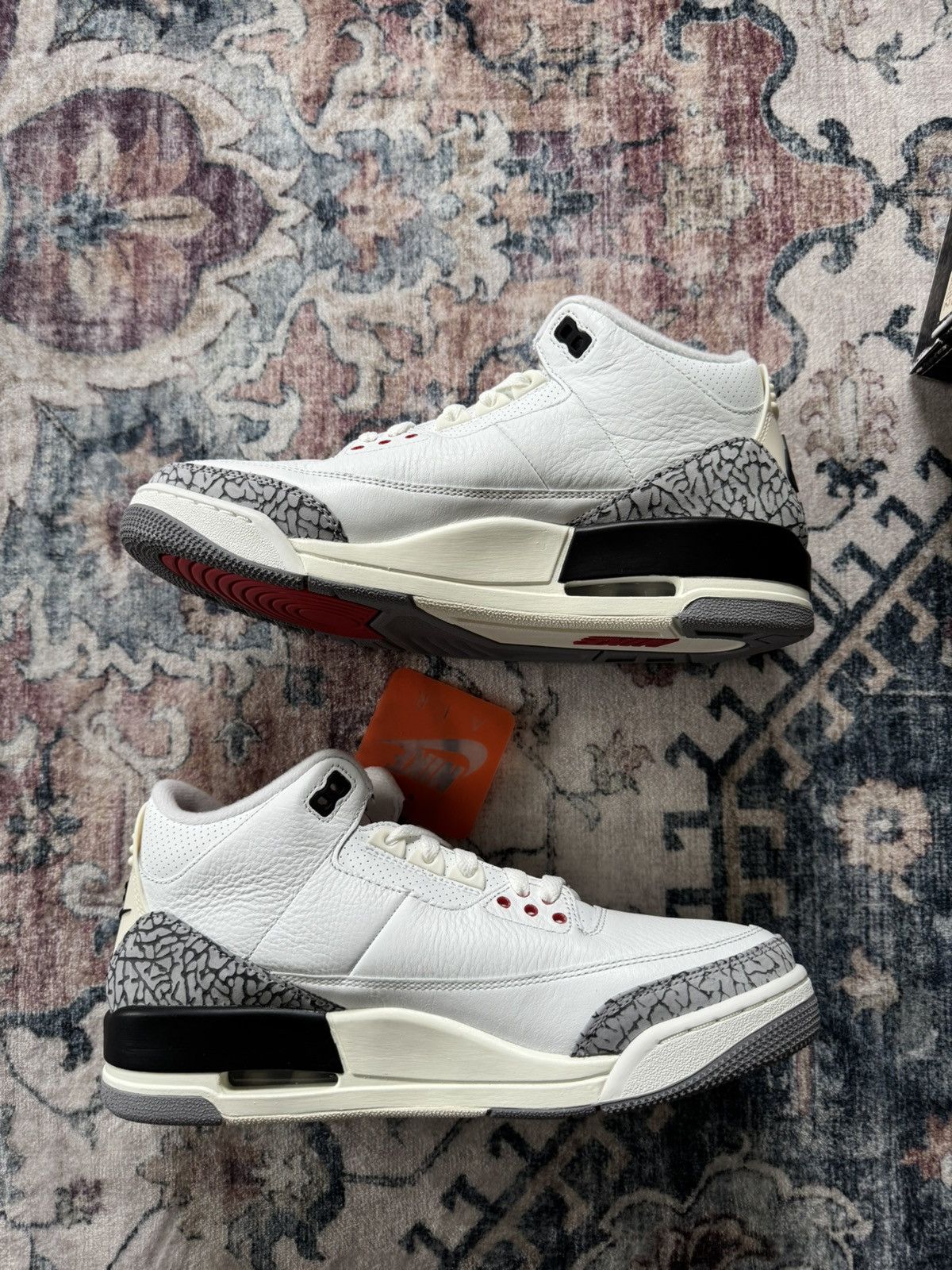 Jordan Brand Air Jordan 3 “White Cement” Reimagined Size US 9.5 / EU 42-43 - 3 Thumbnail