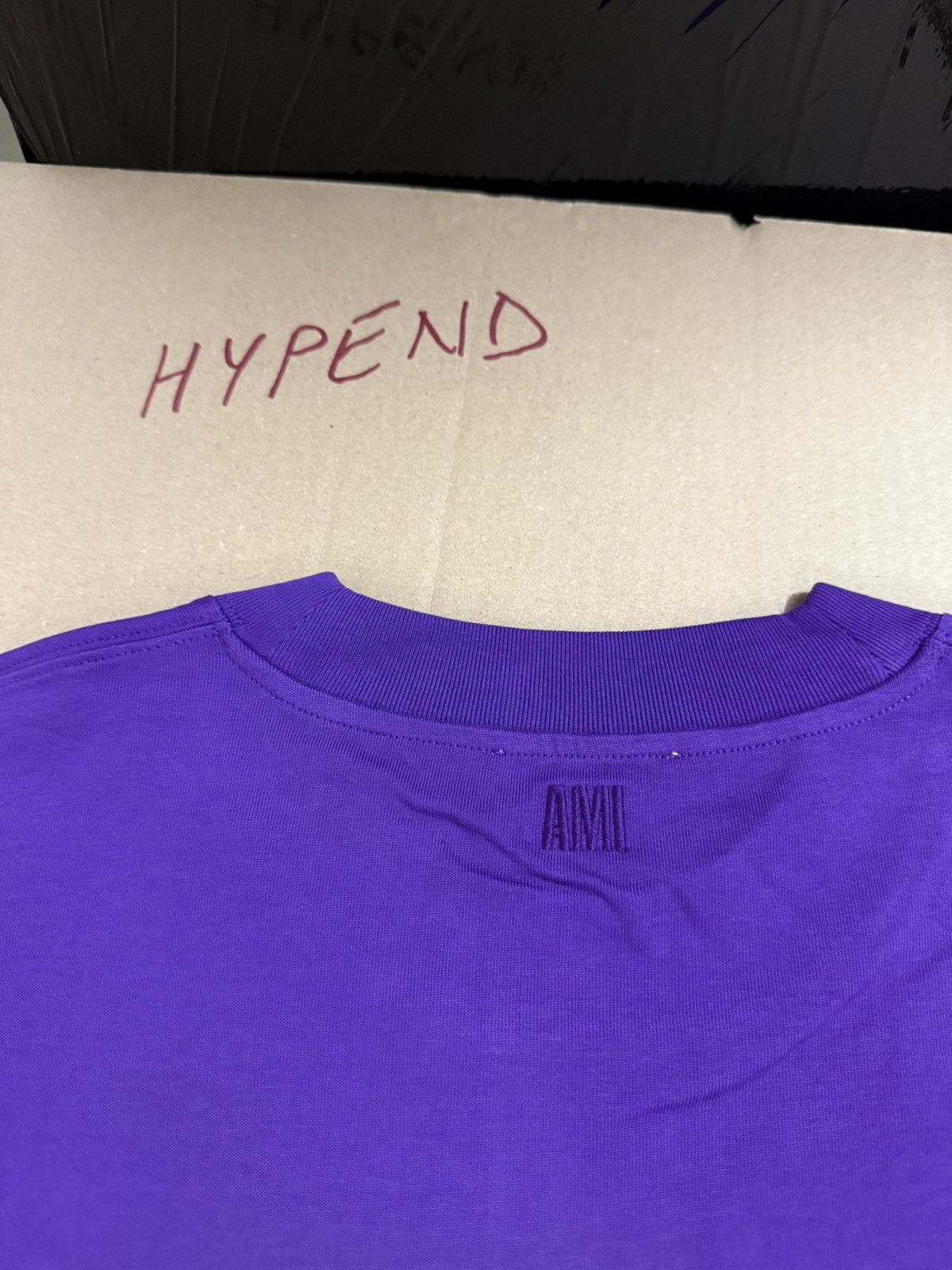 AMI Ami Paris Tonal Heart T-Shirt NEW Size US XL / EU 56 / 4 - 5 Thumbnail