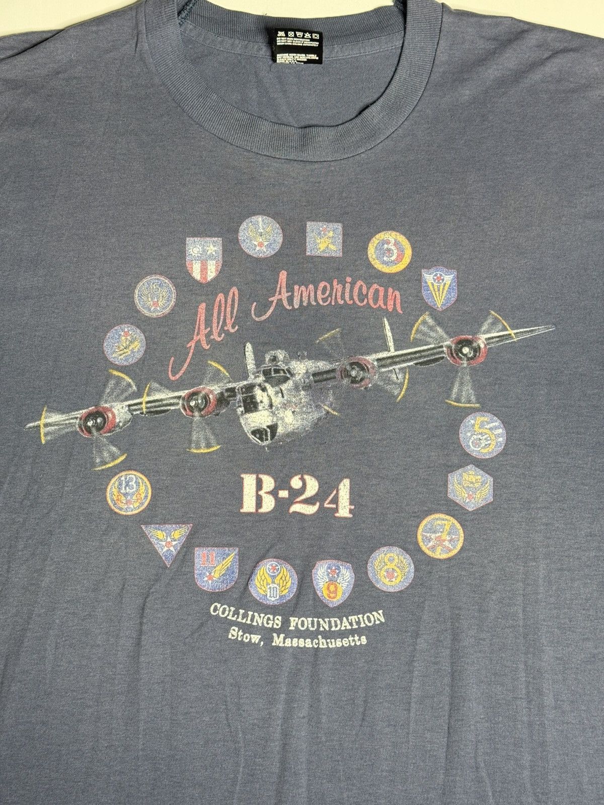 Vintage VINTAGE 1990’s SS All American B-24 Tee “Slate” [L] PREOWNED Size US L / EU 52-54 / 3 - 3 Thumbnail