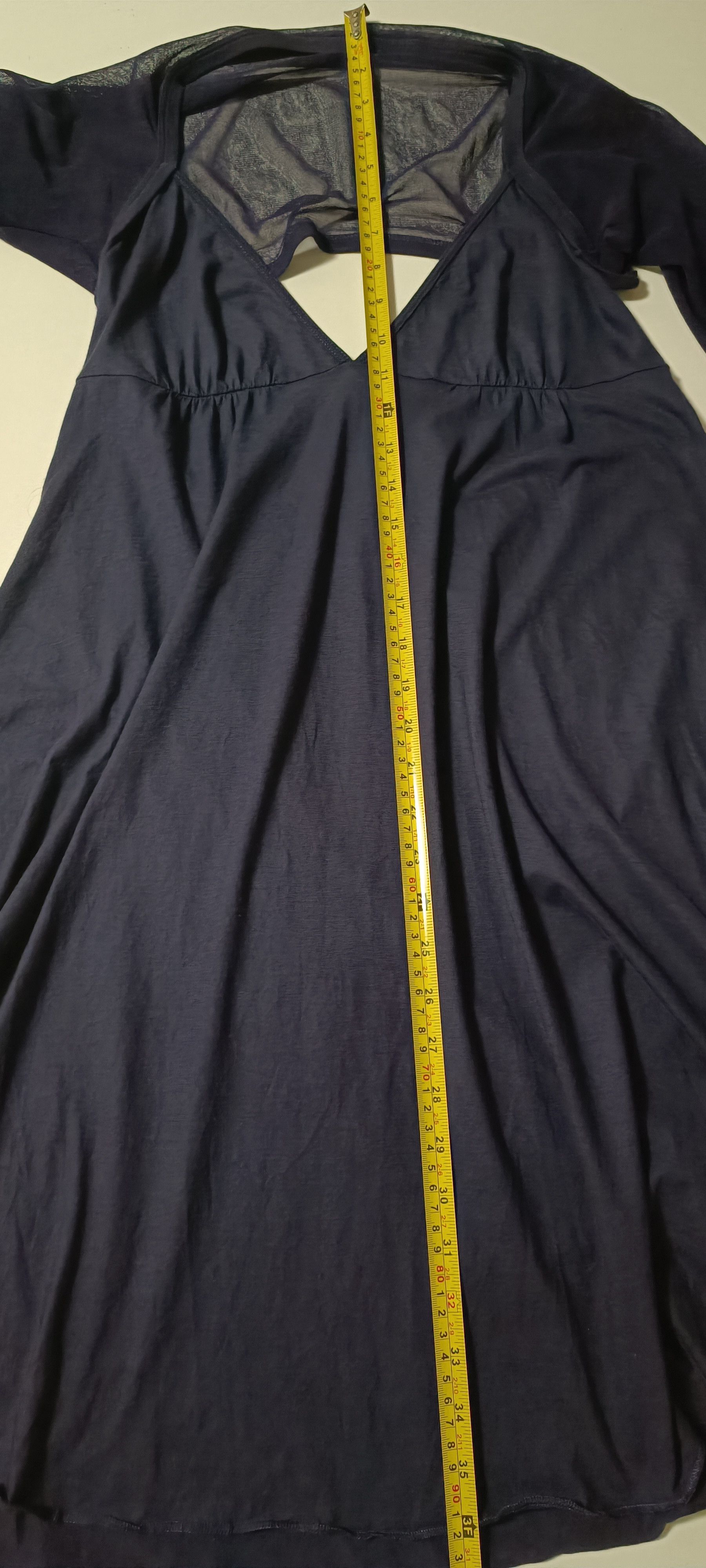 Jean Paul Gaultier Midnight blue - 2 pieces - midi dress Size M / US 6-8 / IT 42-44 - 16 Thumbnail