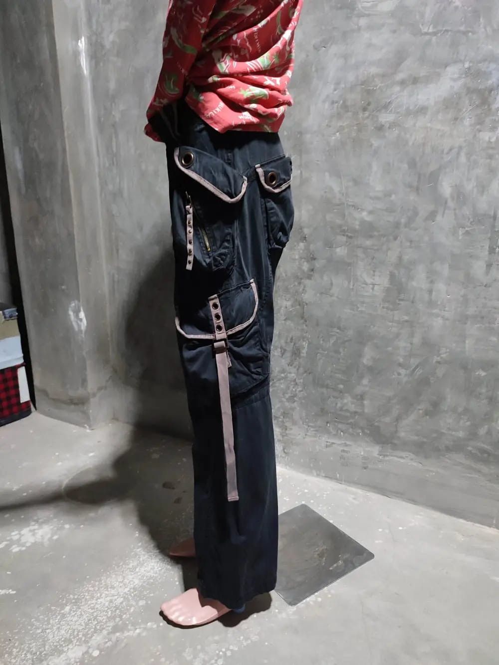 Other Jambangee Multipocket Tactical Cargo Pants bondage Punk Size US 31 - 14 Thumbnail