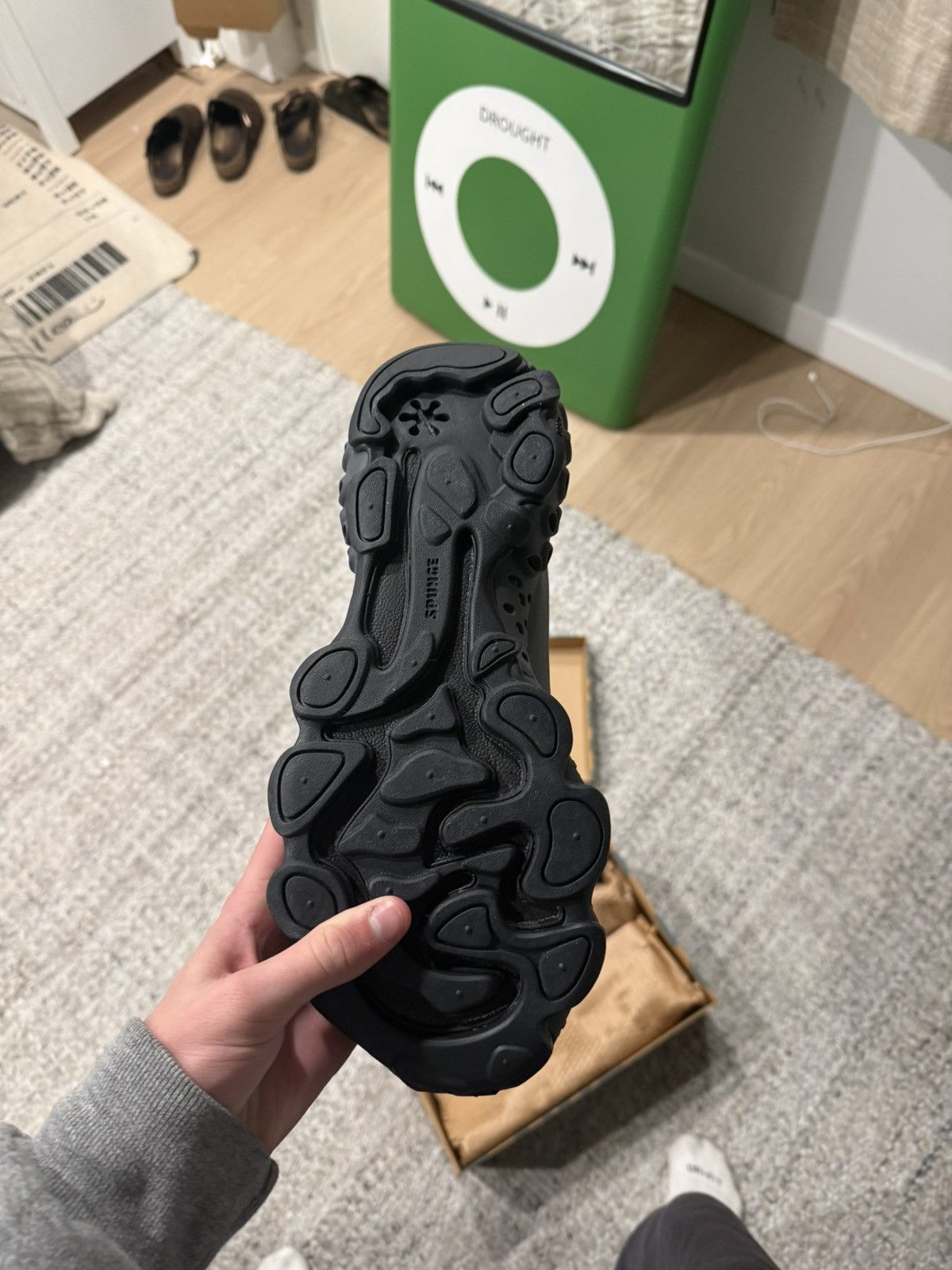 Crocs SPUNGE Osmosis Sneakers – Black/Grey – Men’s Size 12 Size US 12 / EU 45 - 8 Thumbnail