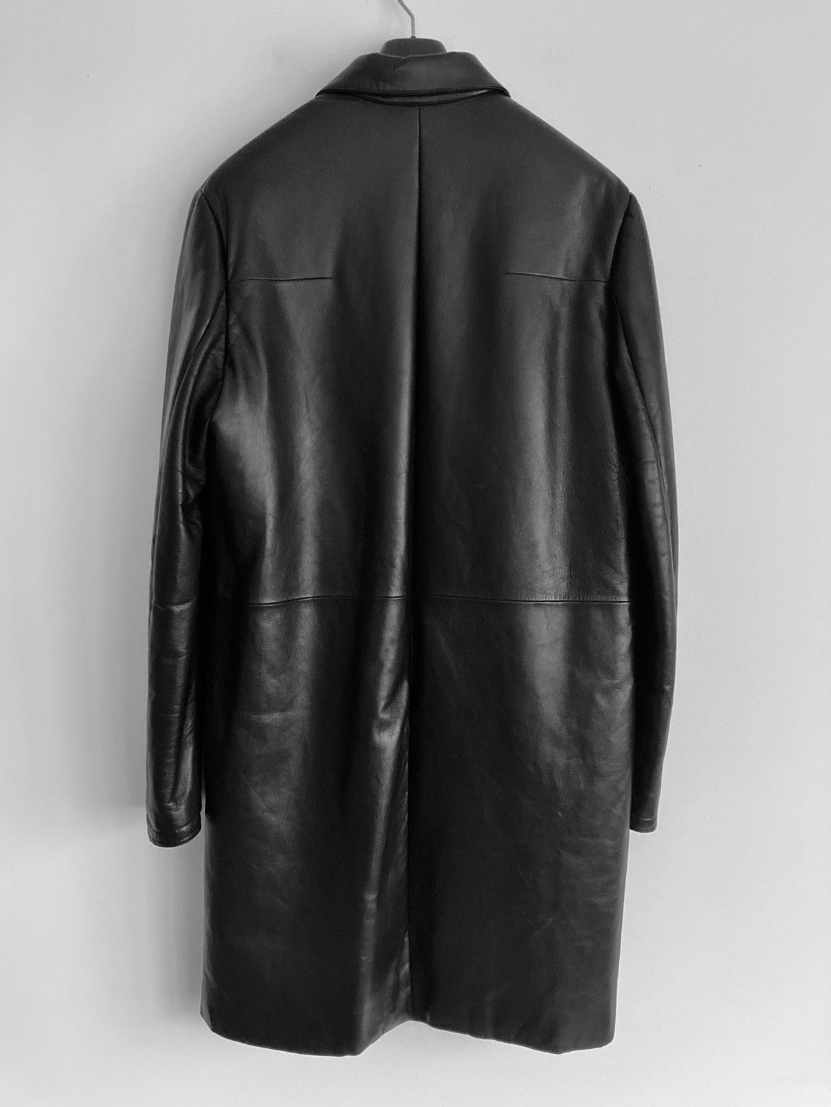 Dior × Hedi Slimane A/W 2002 “Reflexion” Padded Lambskin Coat Size US L / EU 52-54 / 3 - 10 Thumbnail