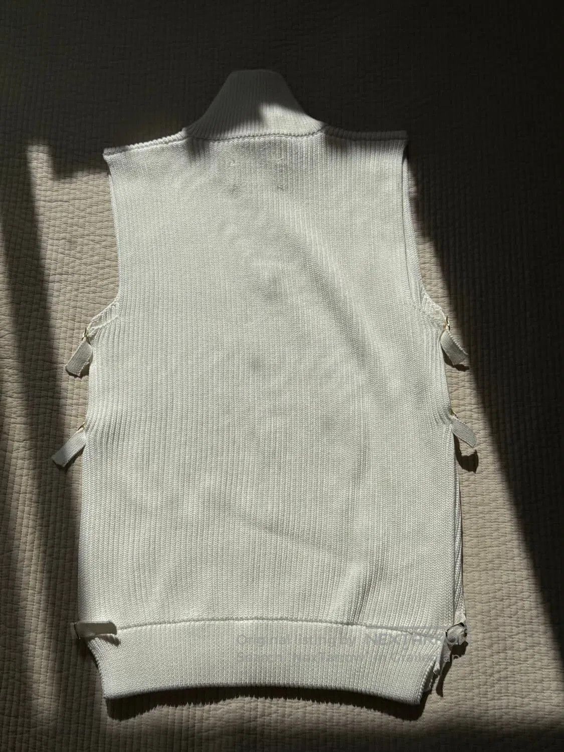 Maison Margiela Maison Margiela Adjustable Strap Knit Vest. Size US L / EU 52-54 / 3 - 3 Thumbnail