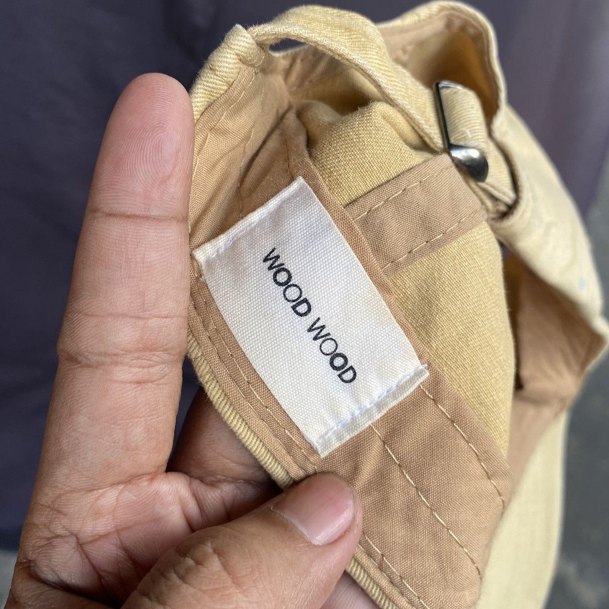 Wood Wood Wood wood low profile six panel cap Size ONE SIZE - 6 Thumbnail