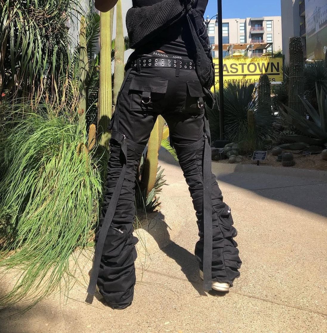 Other Kam Vercetti black stacked cargo pants Size US 30 / EU 46 - 10 Thumbnail