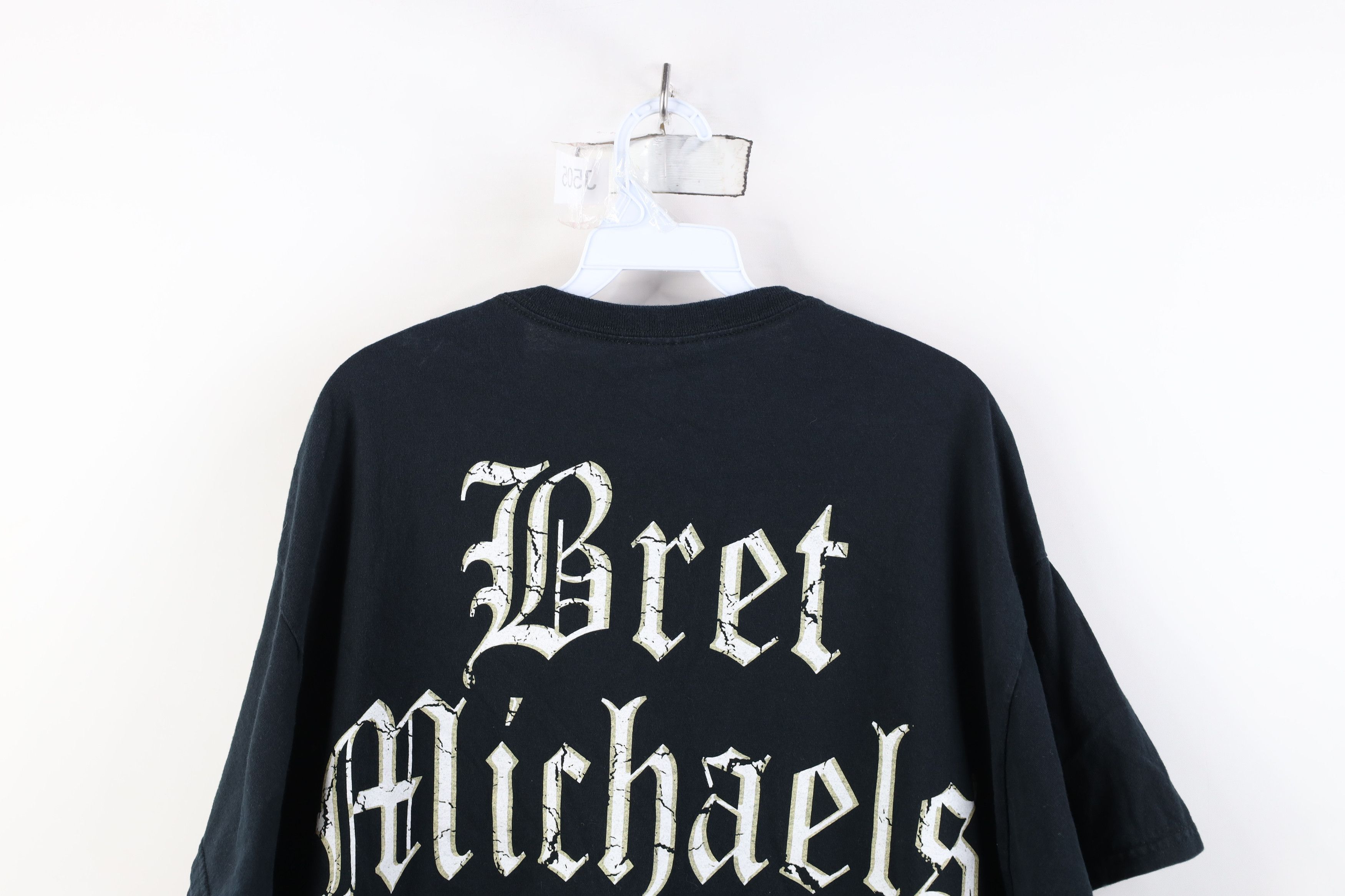 Vintage Vintage Y2K Bret Michaels Band Short Sleeve T-Shirt Skull Size US XL / EU 56 / 4 - 13 Thumbnail