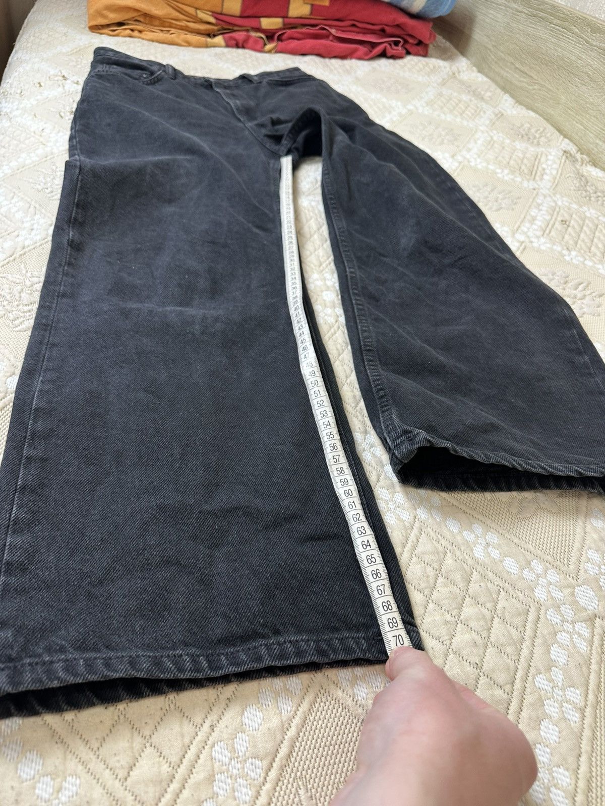 Nudie Jeans 🔥 Nudie Jeans Clean Eileen Loose Fit Wide Pants Denim 29x28 Size 28" / US 6 / IT 42 - 14 Thumbnail