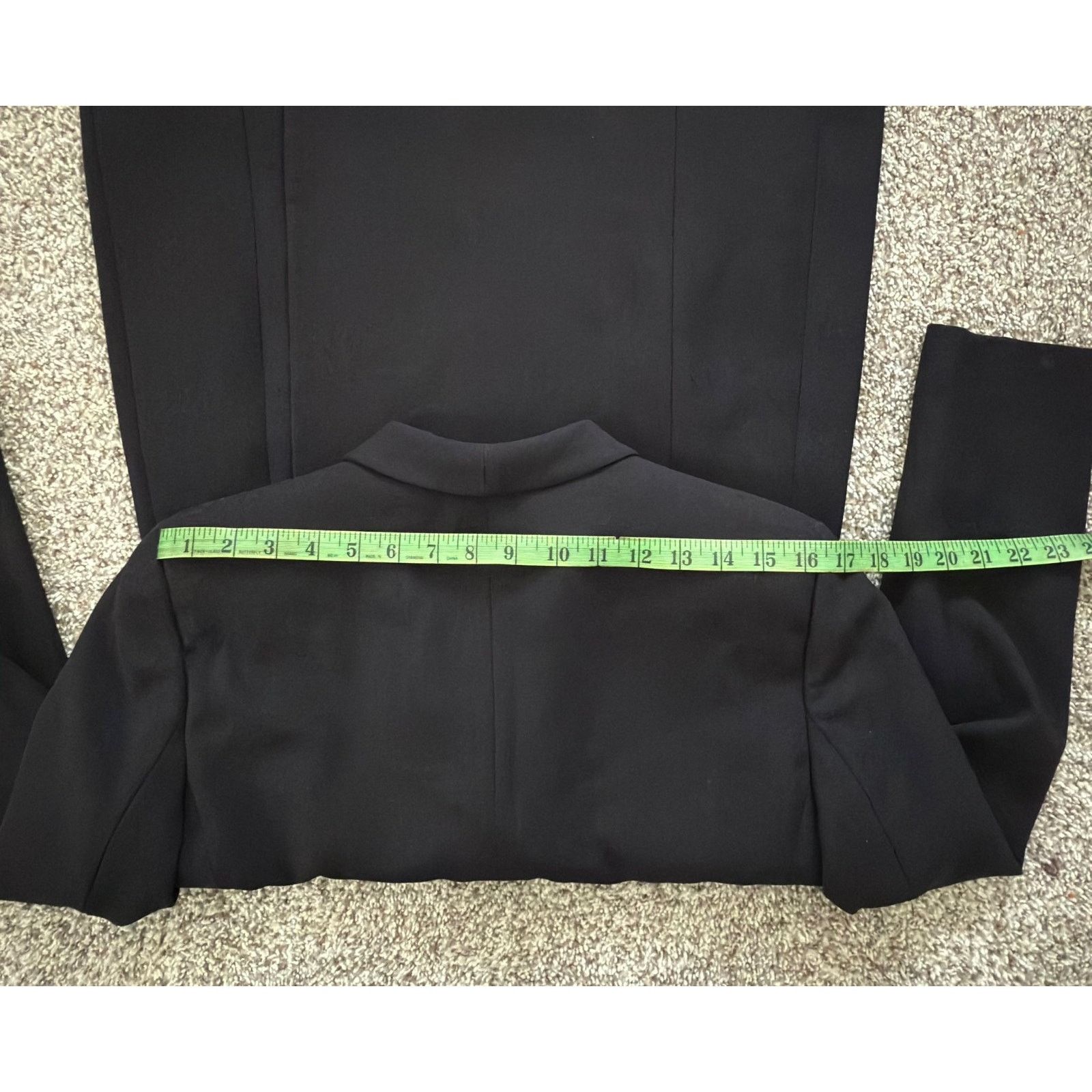 Emporio Armani Vintage Black Emporio Armani 1973 Womens Jacket Dress Coat Size L / US 10 / IT 46 - 6 Thumbnail
