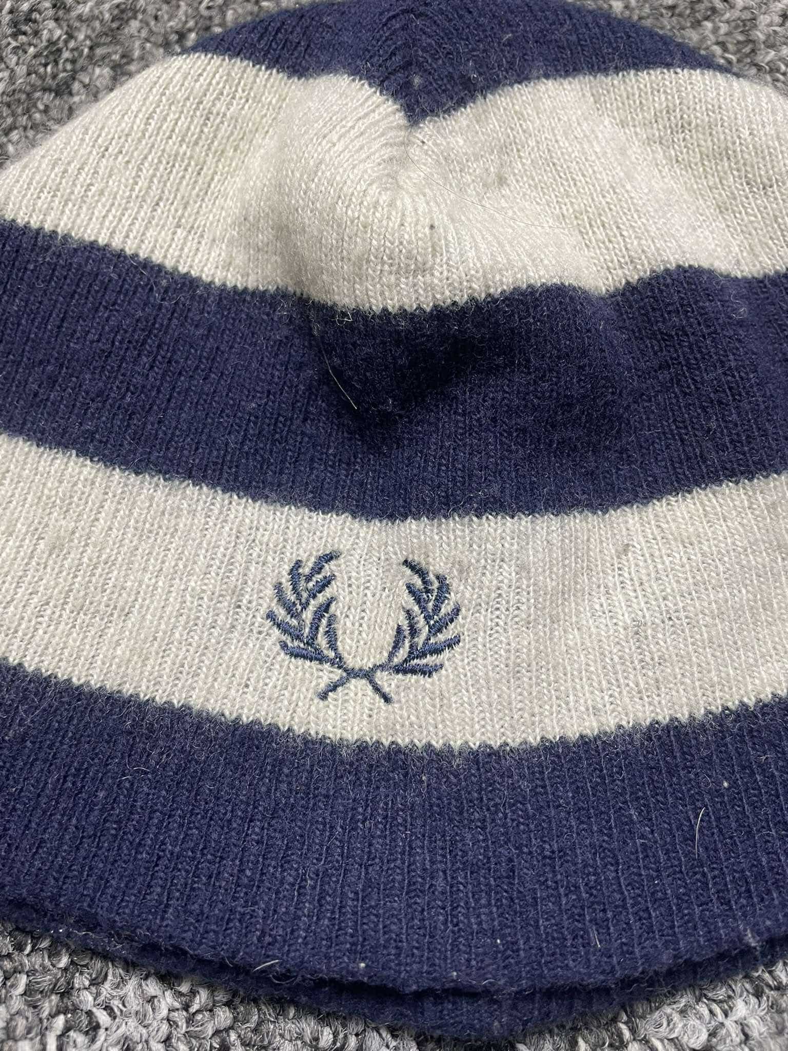Fred Perry × Vintage Vintage retro style Winter hat cap Fred perry logo y2k 90s Size ONE SIZE - 2 Thumbnail
