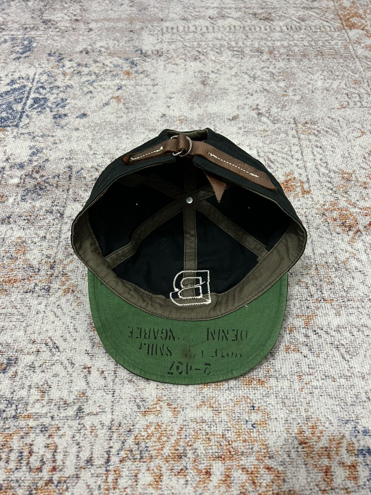 Engineered Garments Triffer Logo B Standar Service Engineering Caps Size ONE SIZE - 4 Thumbnail