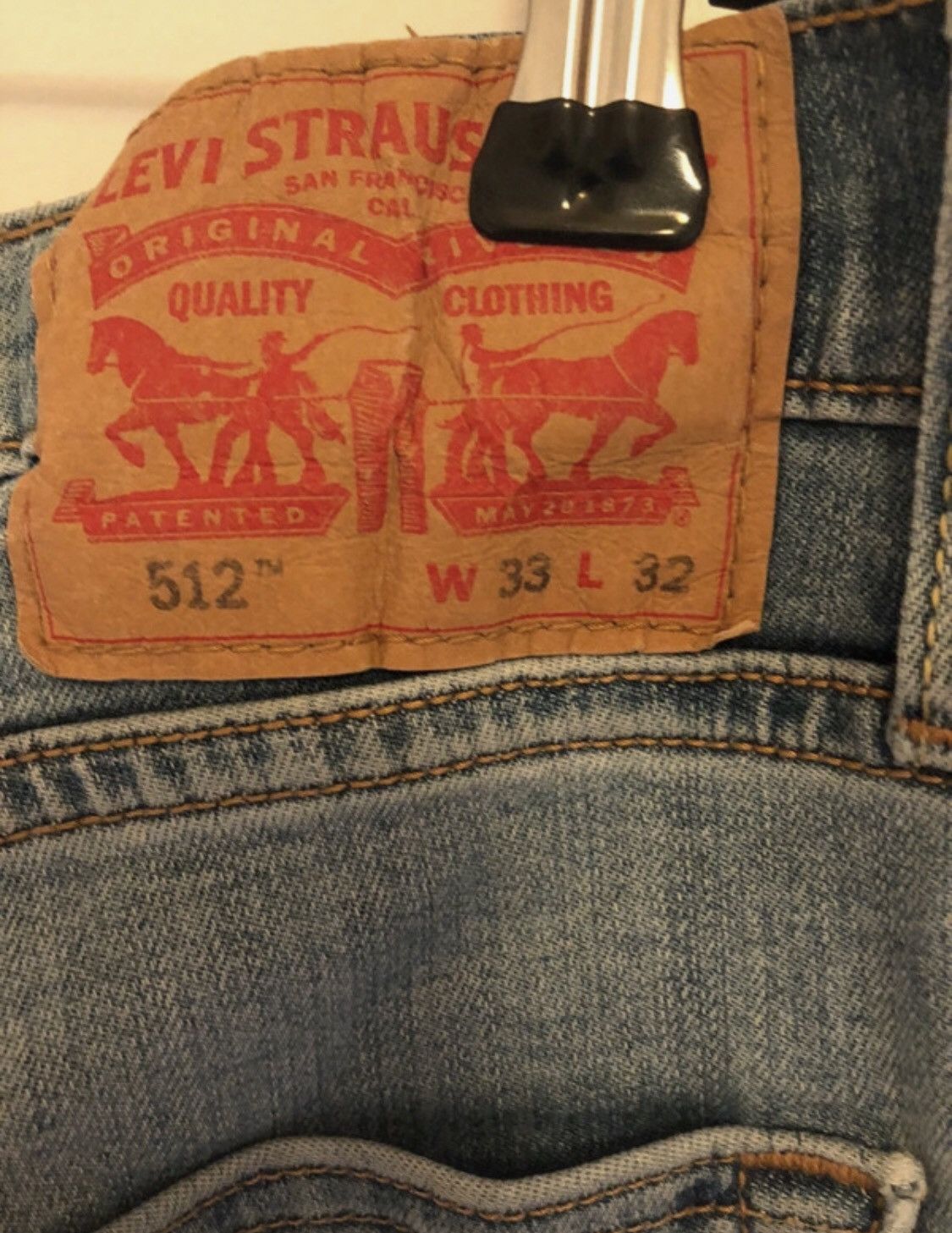 Levi's × Vintage Levi’s skinny jeans Size US 33 - 4 Thumbnail