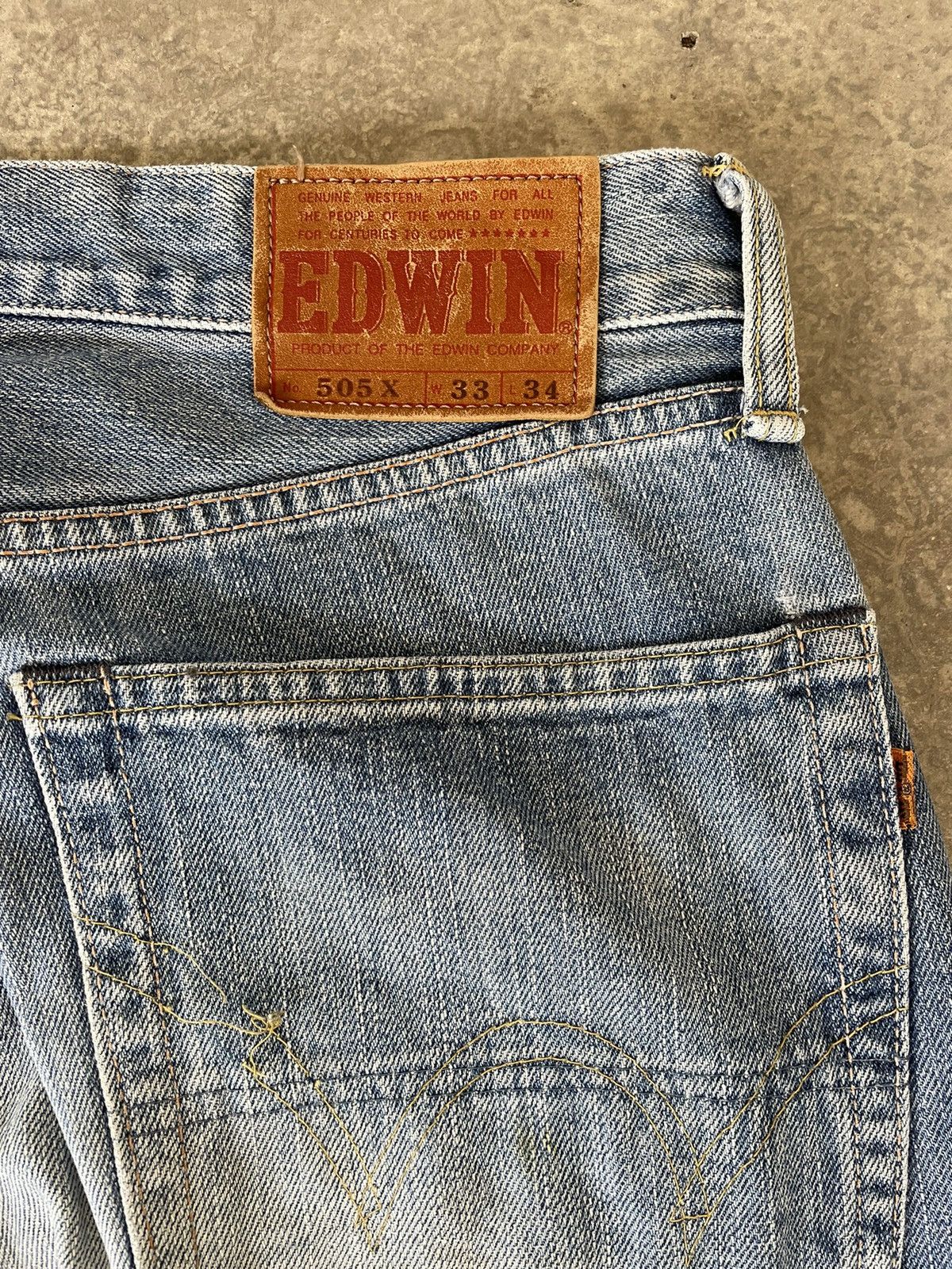 Edwin Japanese Brand Edwin Selvedge Denim Size US 34 / EU 50 - 6 Thumbnail