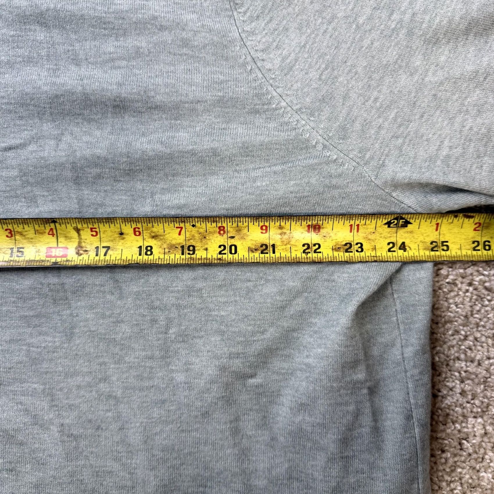 Vintage Vila Milano Sweater Womens 3X Green Crew Neck Lightweight Tight-Knit Pullover Size XXL / US 16-18 / IT 52-54 - 6 Thumbnail