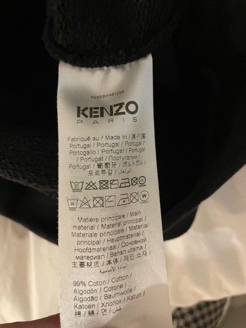 Kenzo Kenzo Black Hoodie - Size L Size US L / EU 52-54 / 3 - 6 Thumbnail