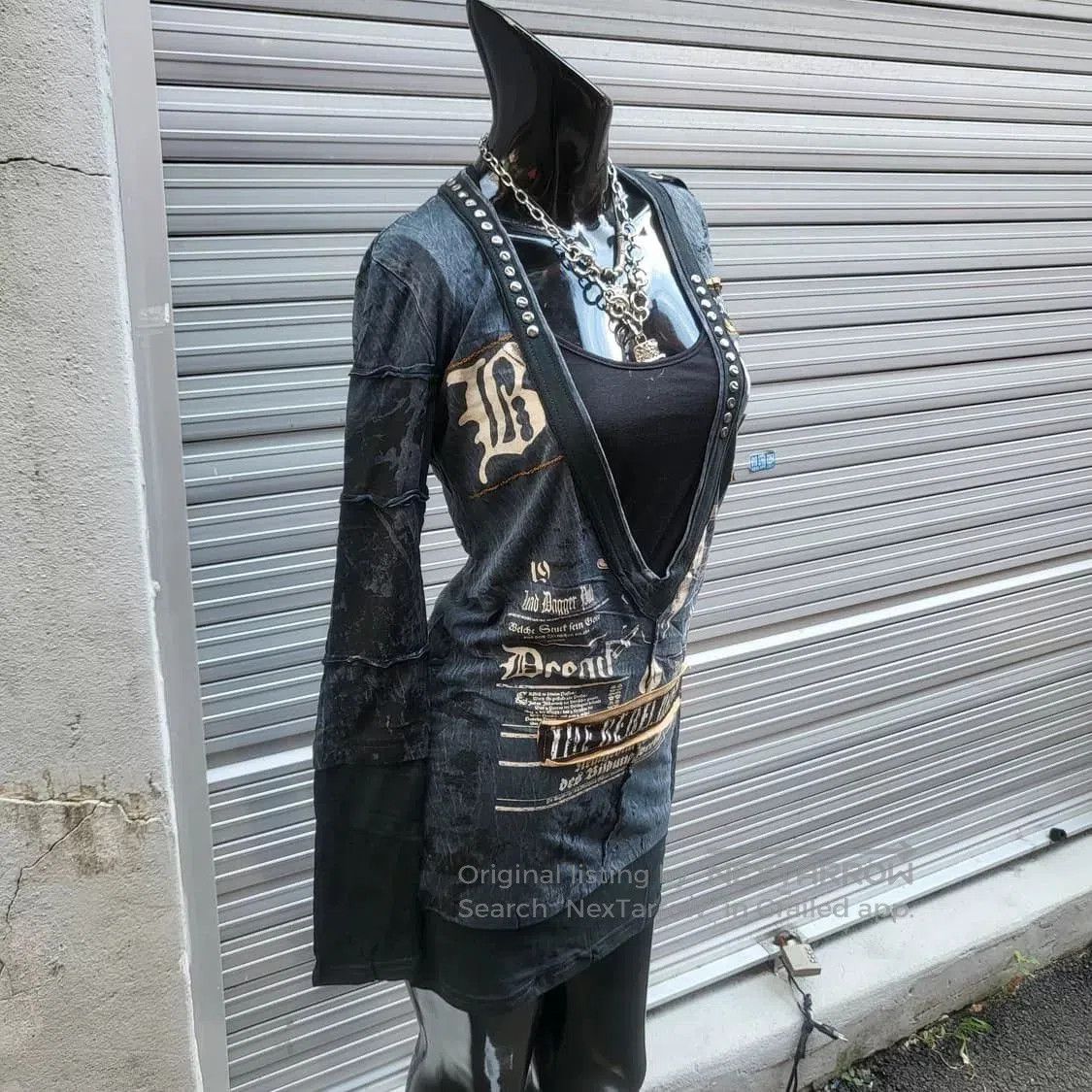 Vintage Vintage Gothic Western Long. Size S / US 4 / IT 40 - 1 Thumbnail