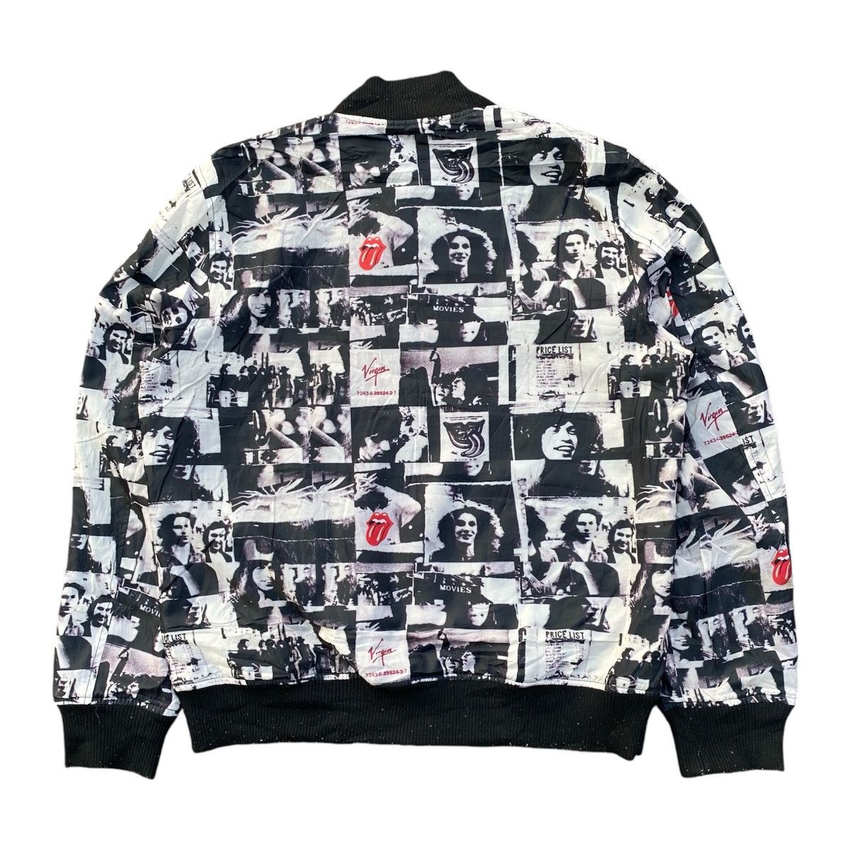 JACKROSE × Japanese Brand × The Rolling Stones Jack Rose x The Rolling Stones Reversible Bomber Jacket Size US M / EU 48-50 / 2 - 16 Thumbnail